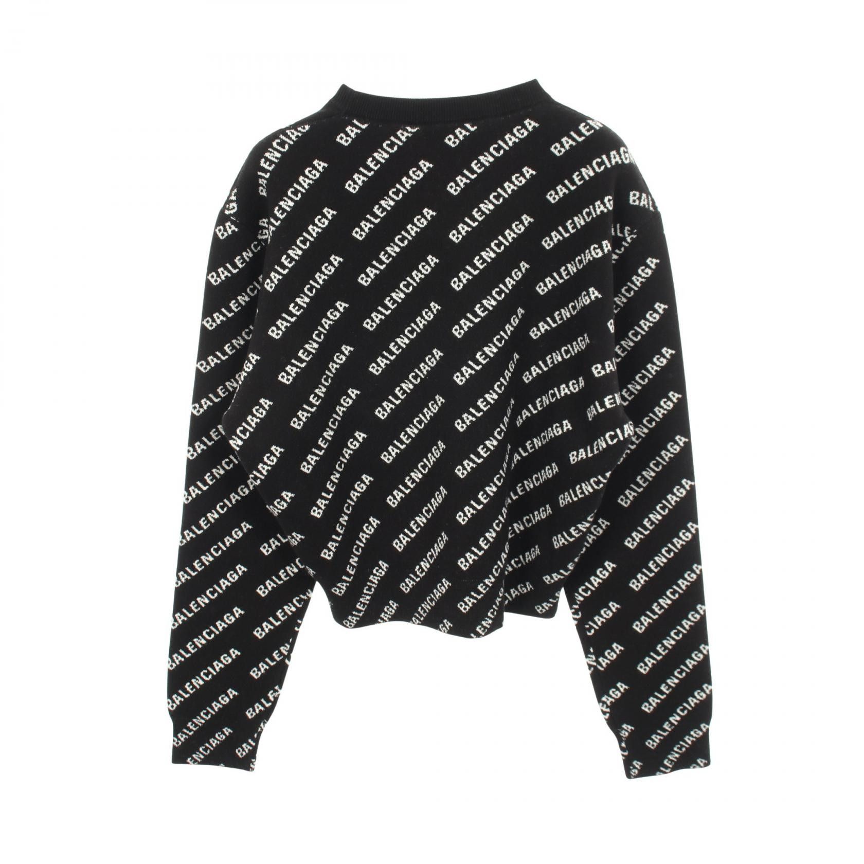 Balenciaga Balenciaga Balenciaga Cotton Knit Top Textile Tops 694255 DUTY FREE for USA Size ONE SIZE - 2 Thumbnail