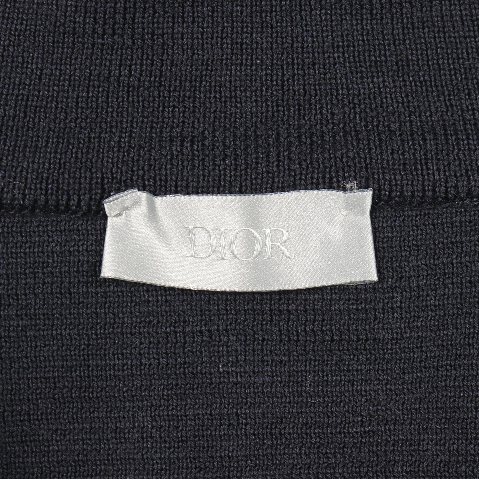 Dior Dior Dior Wool Turtleneck Knit Top Textile Tops 113M623AT192 DUTY FREE for USA Size ONE SIZE - 3 Thumbnail