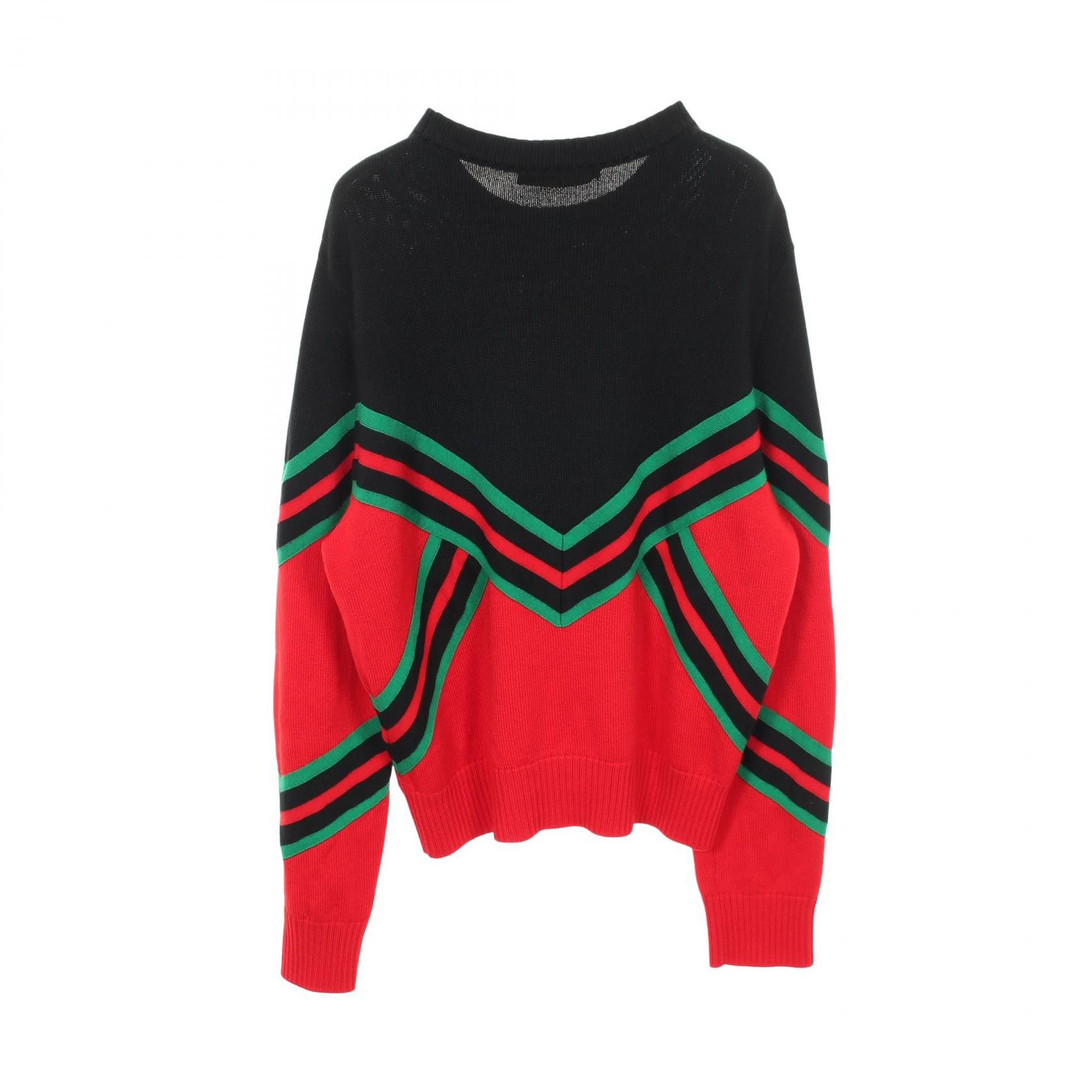 Louis Vuitton Louis Vuitton Louis Vuitton LVV Sports Team Wool Knit Textile Tops RM221ZLLHMN64W DUTY FREE for USA Size ONE SIZE - 2 Thumbnail