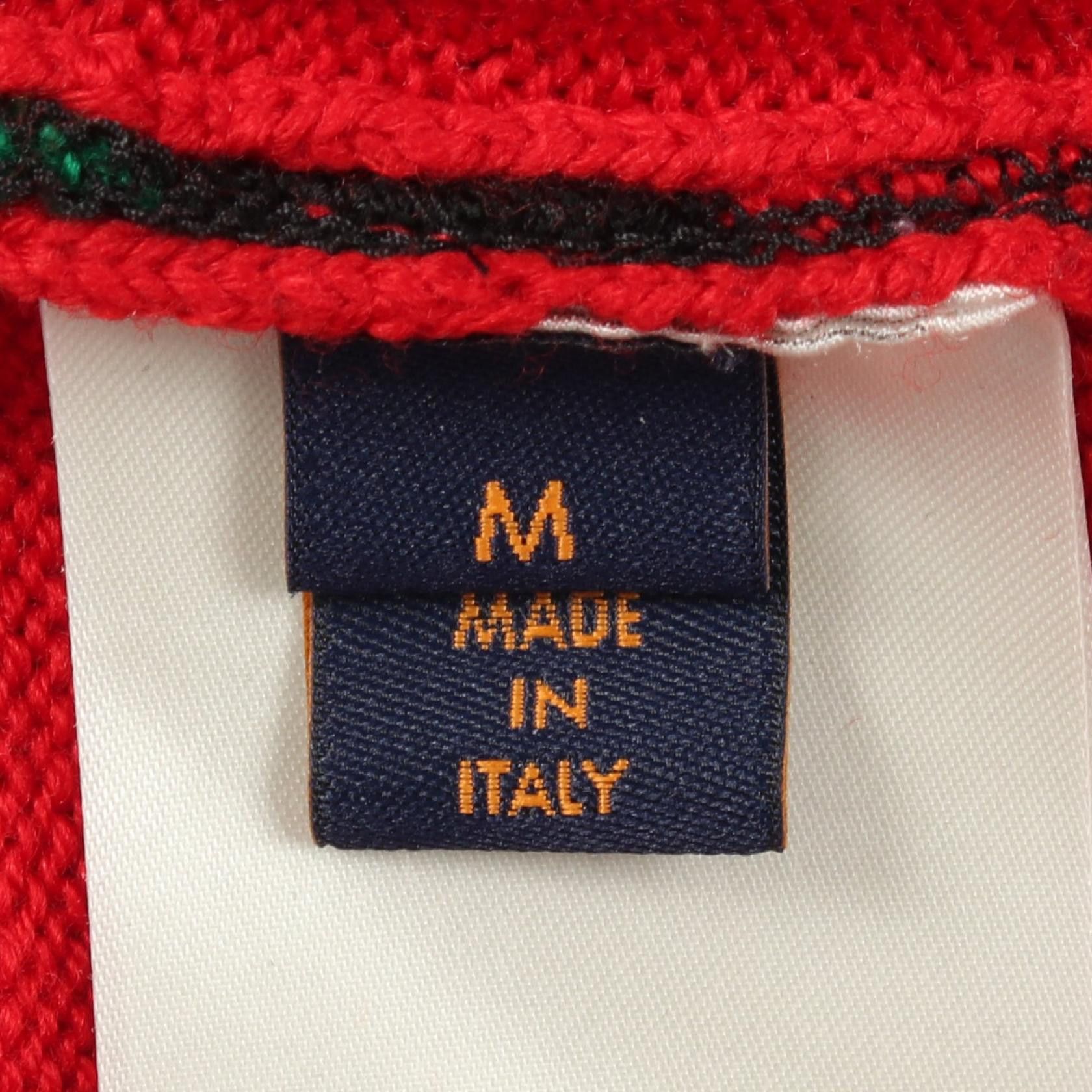Louis Vuitton Louis Vuitton Louis Vuitton LVV Sports Team Wool Knit Textile Tops RM221ZLLHMN64W DUTY FREE for USA Size ONE SIZE - 5 Thumbnail