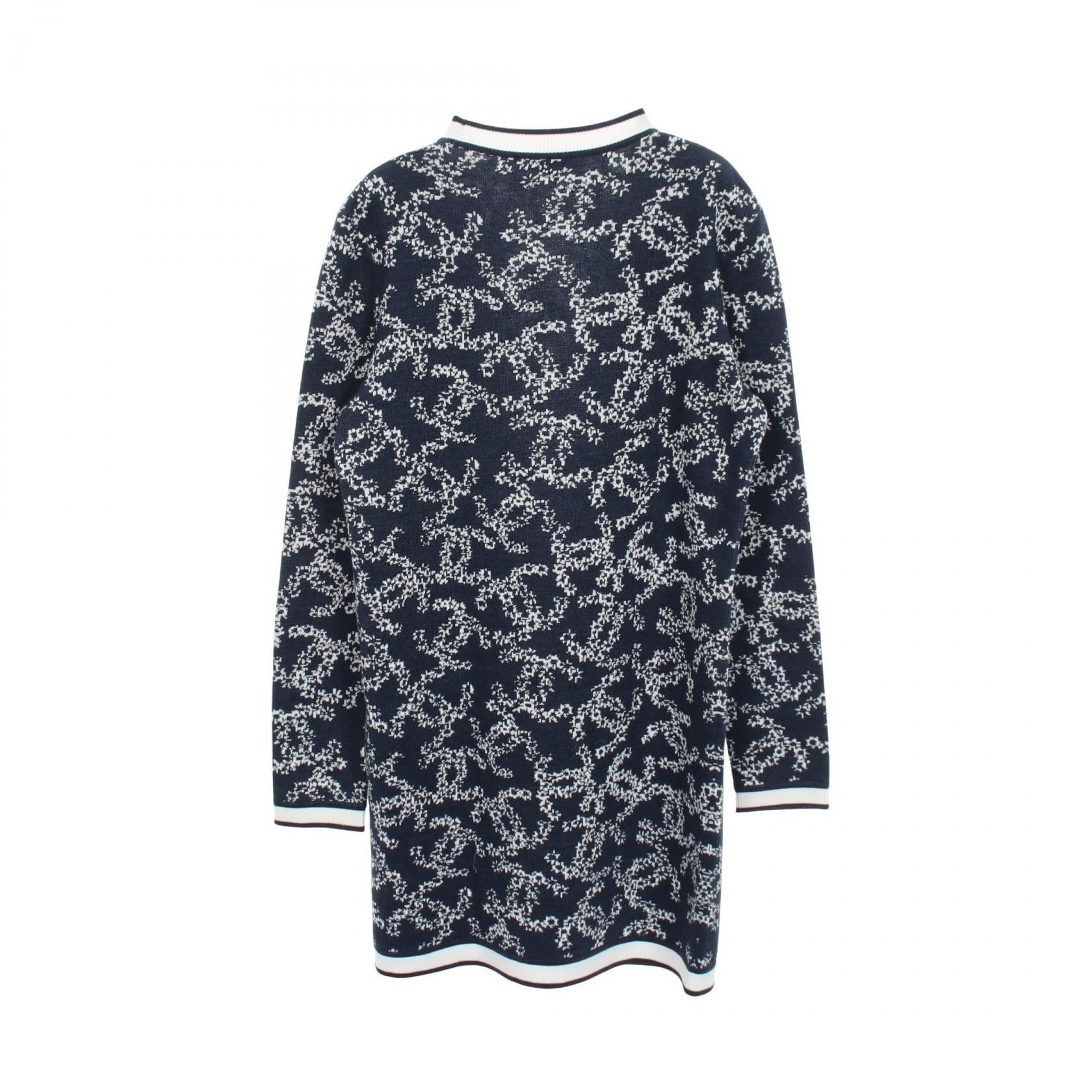 Chanel Chanel Chanel Coco Mark Cotton Cardigan Textile Tops P60729K46389 DUTY FREE for USA Size ONE SIZE - 2 Thumbnail