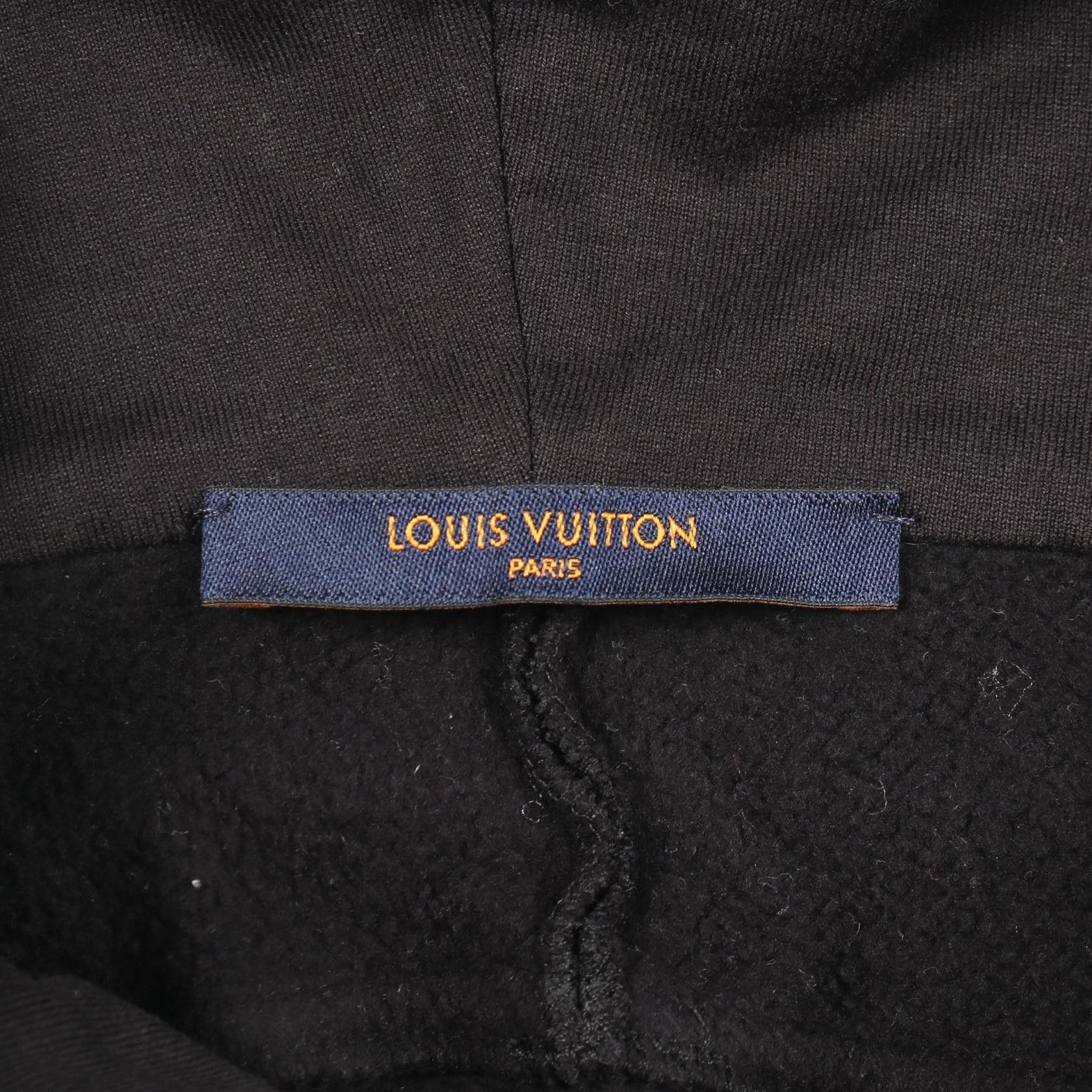Louis Vuitton Louis Vuitton Louis Vuitton Circle Cut Monogram Cotton Sweatshirt Textile Sweatshirts & Hoodies RM211Q DUTY FREE for USA Size ONE SIZE - 3 Thumbnail