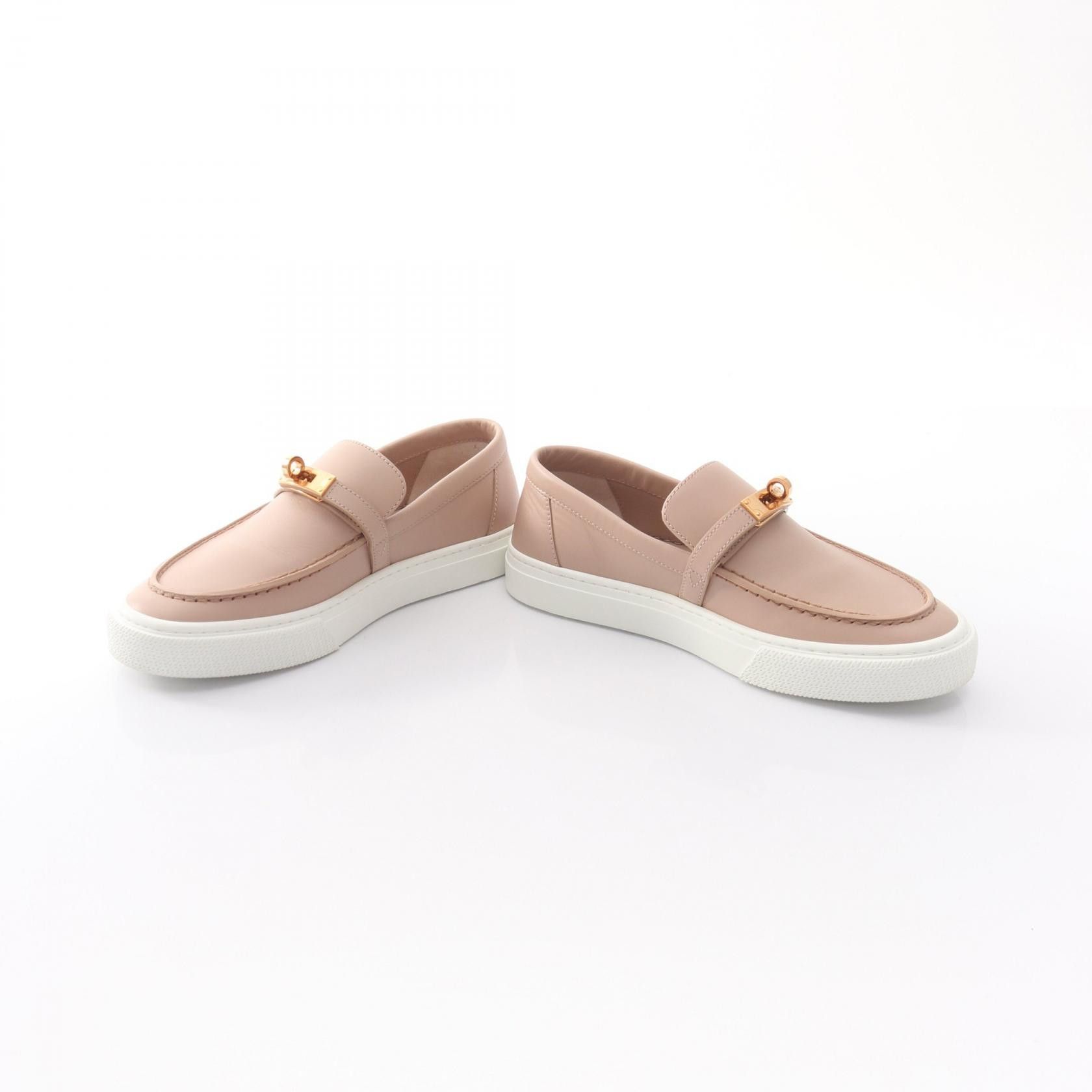 Hermes Hermes Hermes Game Kelly Buckle Leather Loafers Leather Shoes DUTY FREE for USA Size ONE SIZE - 3 Thumbnail