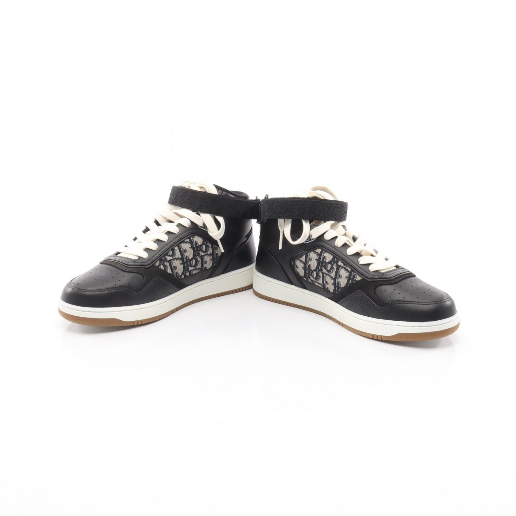 Dior Dior Christian Dior B27 Oblique Leather Canvas Sneakers Leather Shoes DUTY FREE for USA Size ONE SIZE - 3 Thumbnail