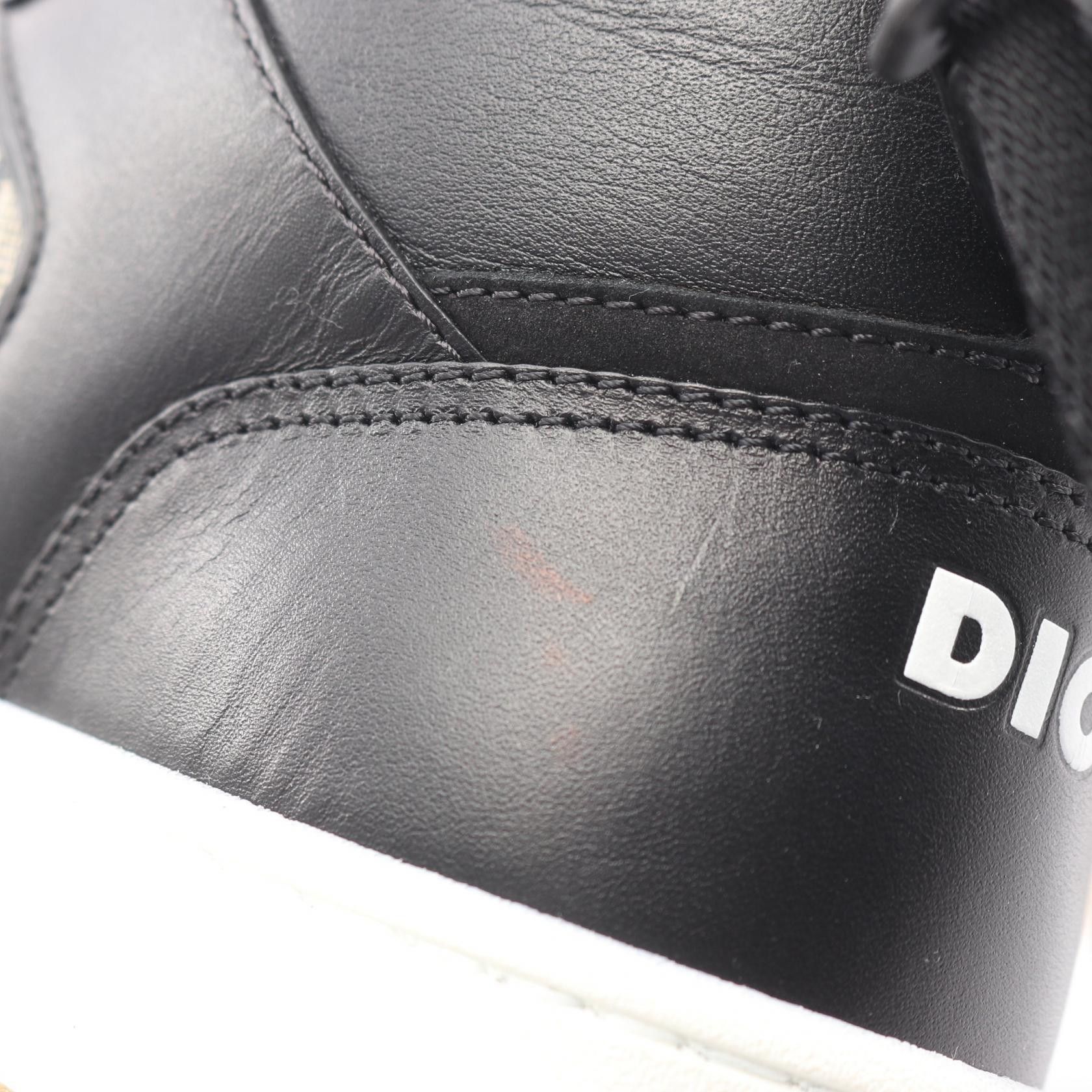 Dior Dior Christian Dior B27 Oblique Leather Canvas Sneakers Leather Shoes DUTY FREE for USA Size ONE SIZE - 8 Thumbnail