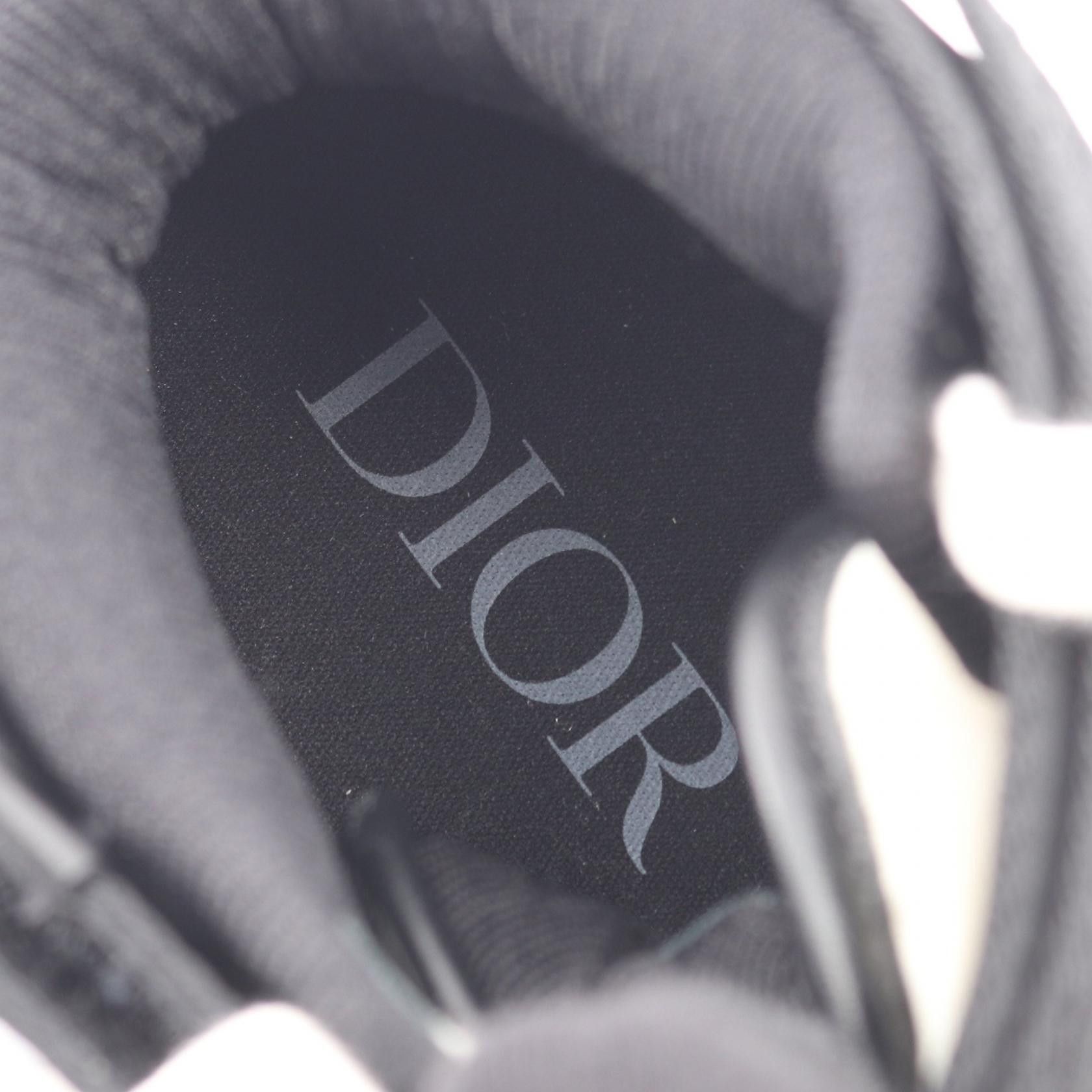 Dior Dior Christian Dior B27 Oblique Leather Canvas Sneakers Leather Shoes DUTY FREE for USA Size ONE SIZE - 5 Thumbnail