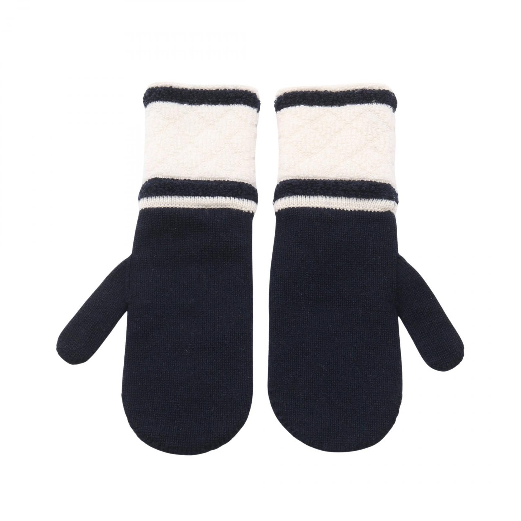 Chanel Chanel Chanel Coco Mark Cashmere Mittens Textile Gloves AA1074X12968 DUTY FREE for USA Size ONE SIZE - 2 Thumbnail
