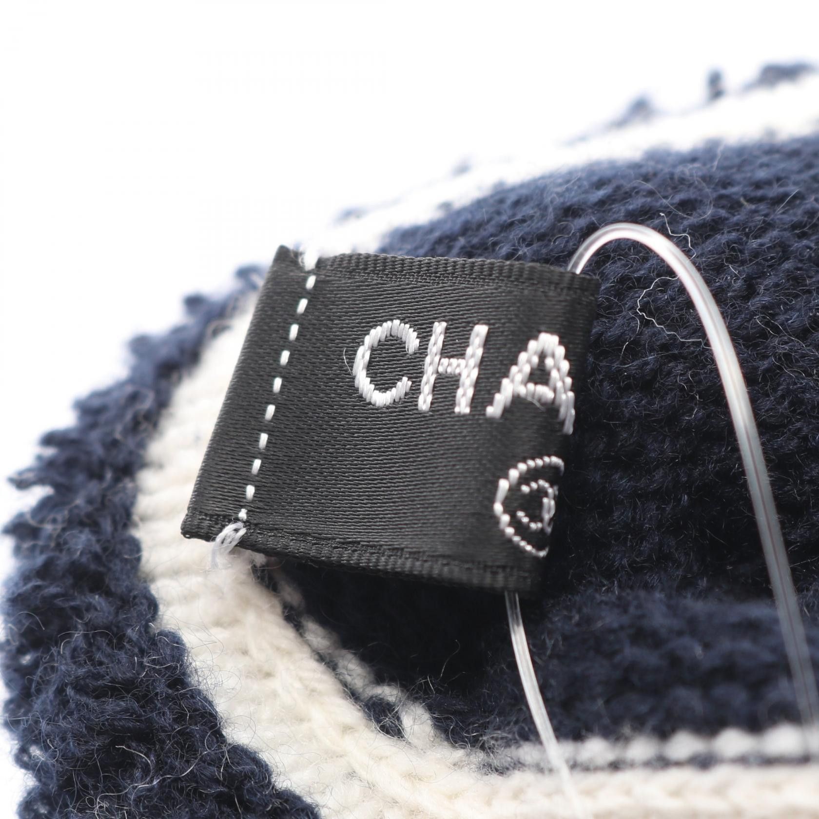 Chanel Chanel Chanel Coco Mark Cashmere Mittens Textile Gloves AA1074X12968 DUTY FREE for USA Size ONE SIZE - 3 Thumbnail