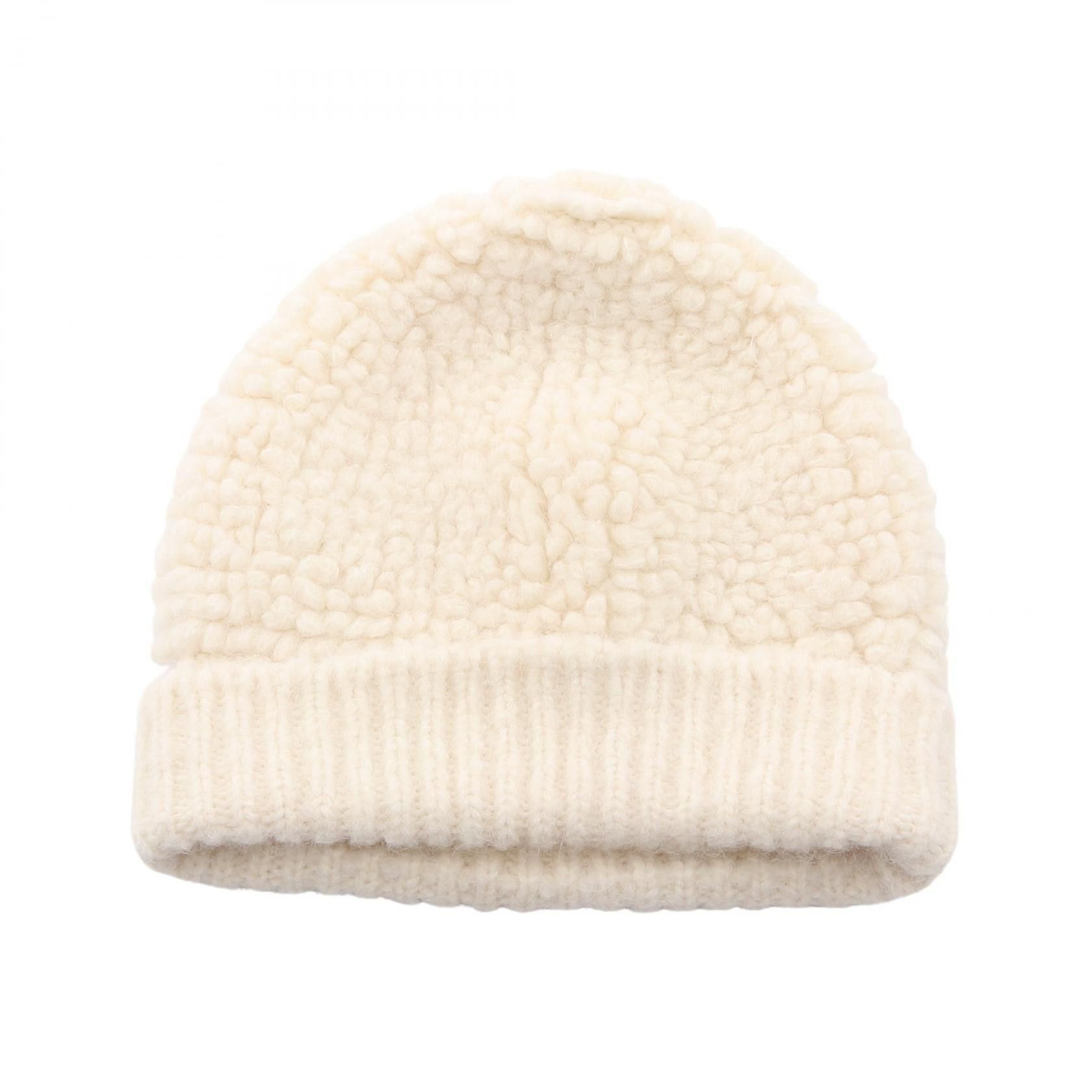 Miu Miu Miu Miu Miu Miu Wool Knit Cap Textile Hats 5HC327 DUTY FREE for USA Size ONE SIZE - 2 Thumbnail