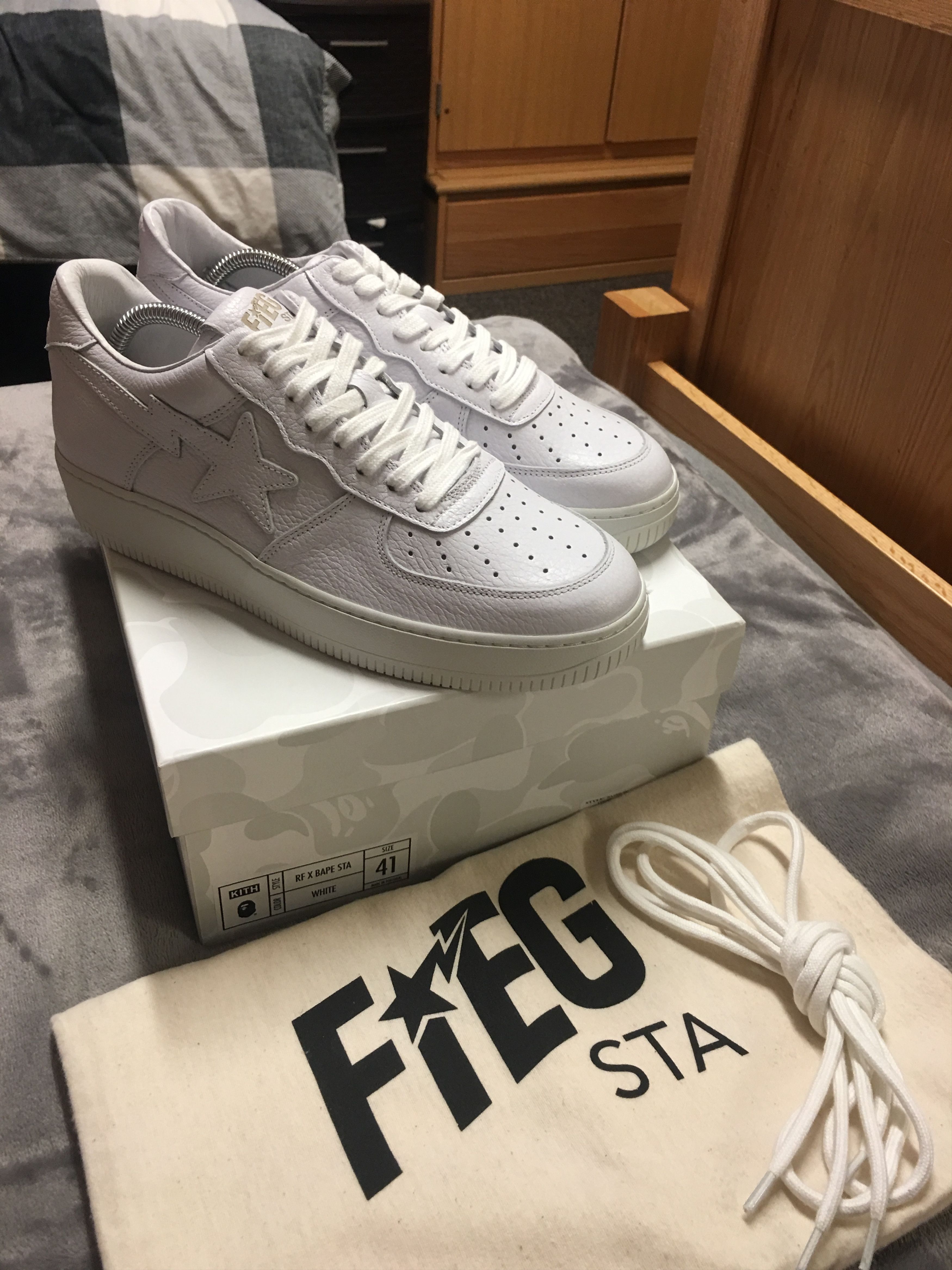 Bape Ronnie Fieg x A Bathing Ape Bapesta/Fiegsta fits like sz. 9