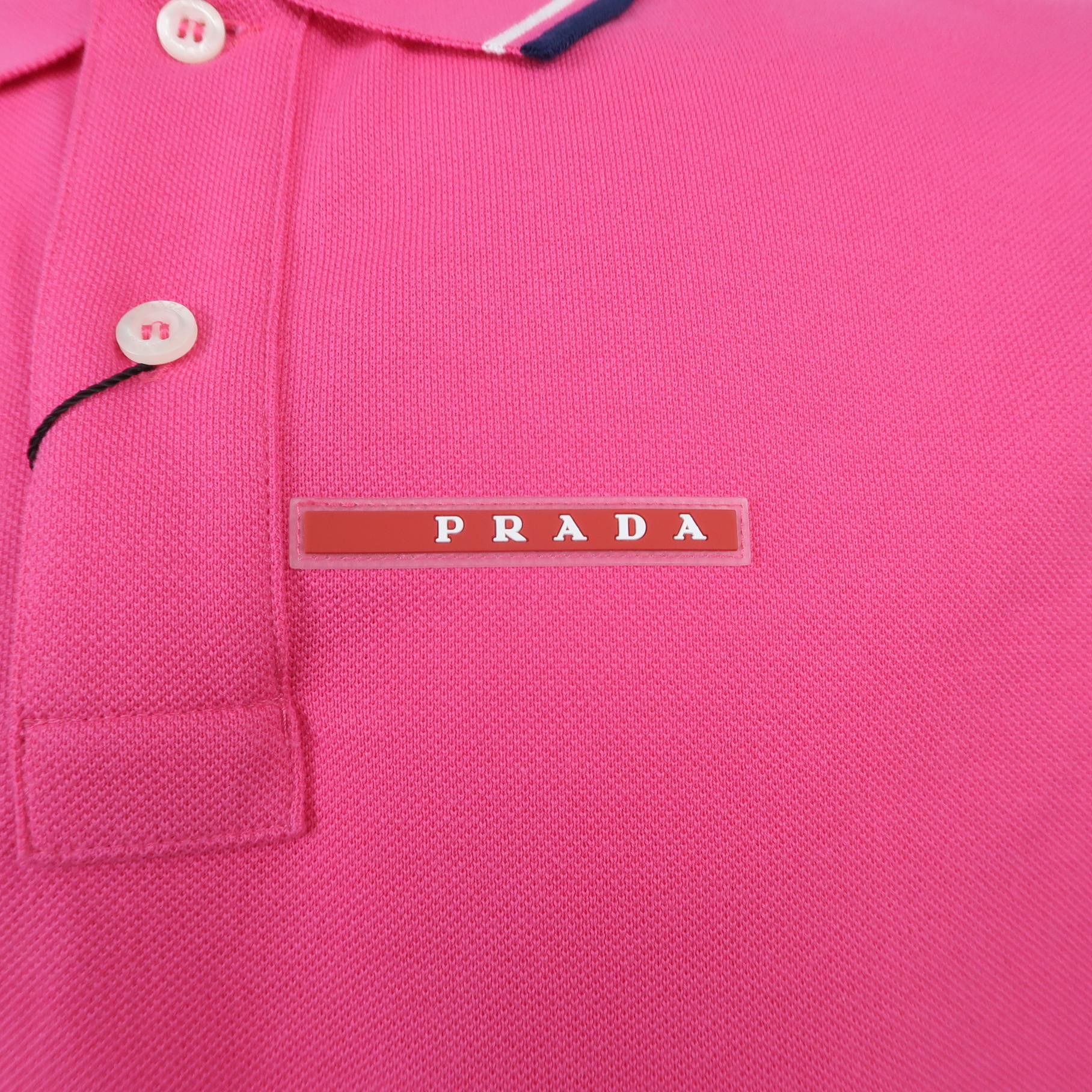 Prada Prada Men l Short Sleeve Shirts Size US L / EU 52-54 / 3 - 3 Thumbnail