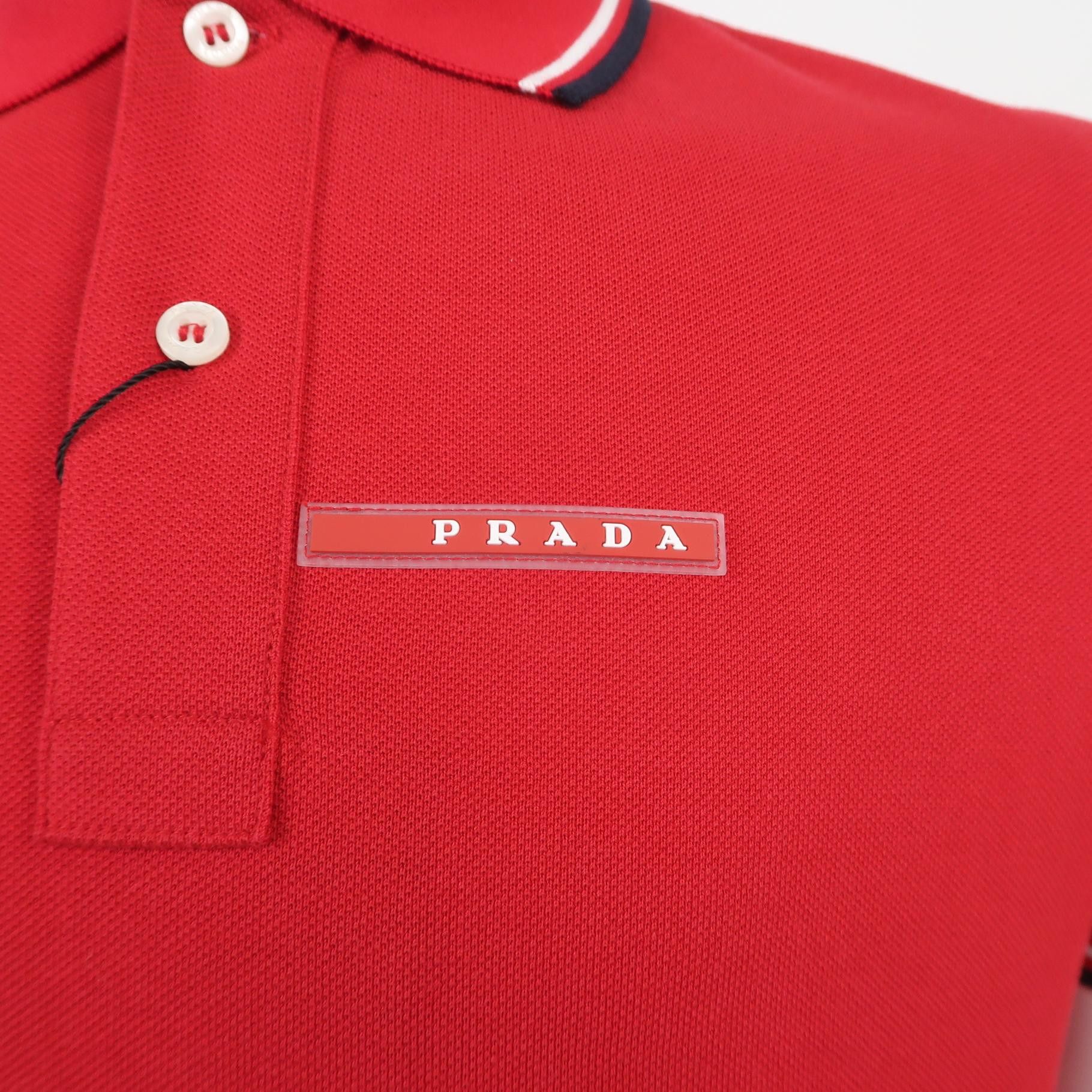 Prada Prada Men s Short Sleeve Shirts Size US S / EU 44-46 / 1 - 3 Thumbnail