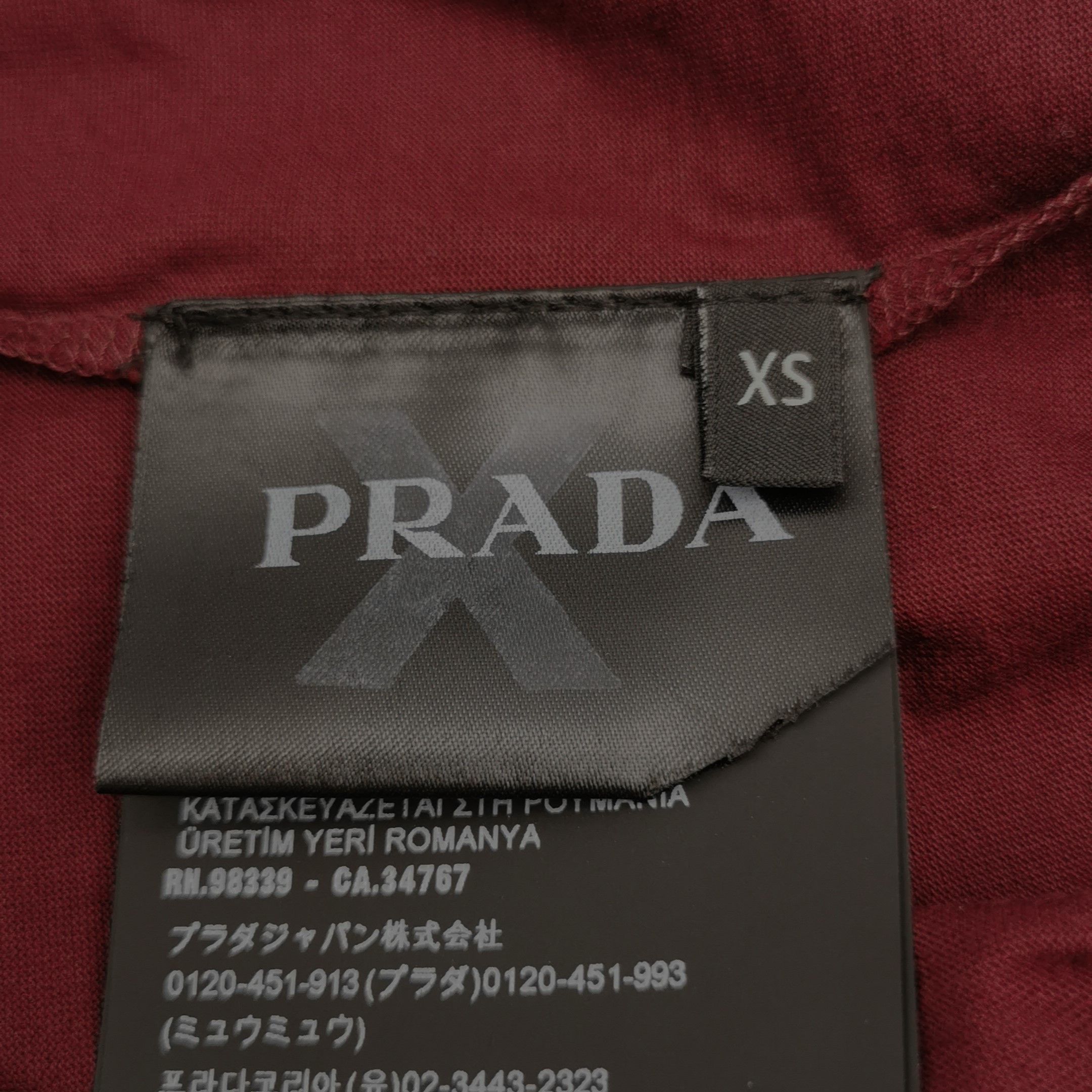 Prada Prada Men xs Short Sleeve Shirts Size US XS / EU 42 / 0 - 9 Thumbnail