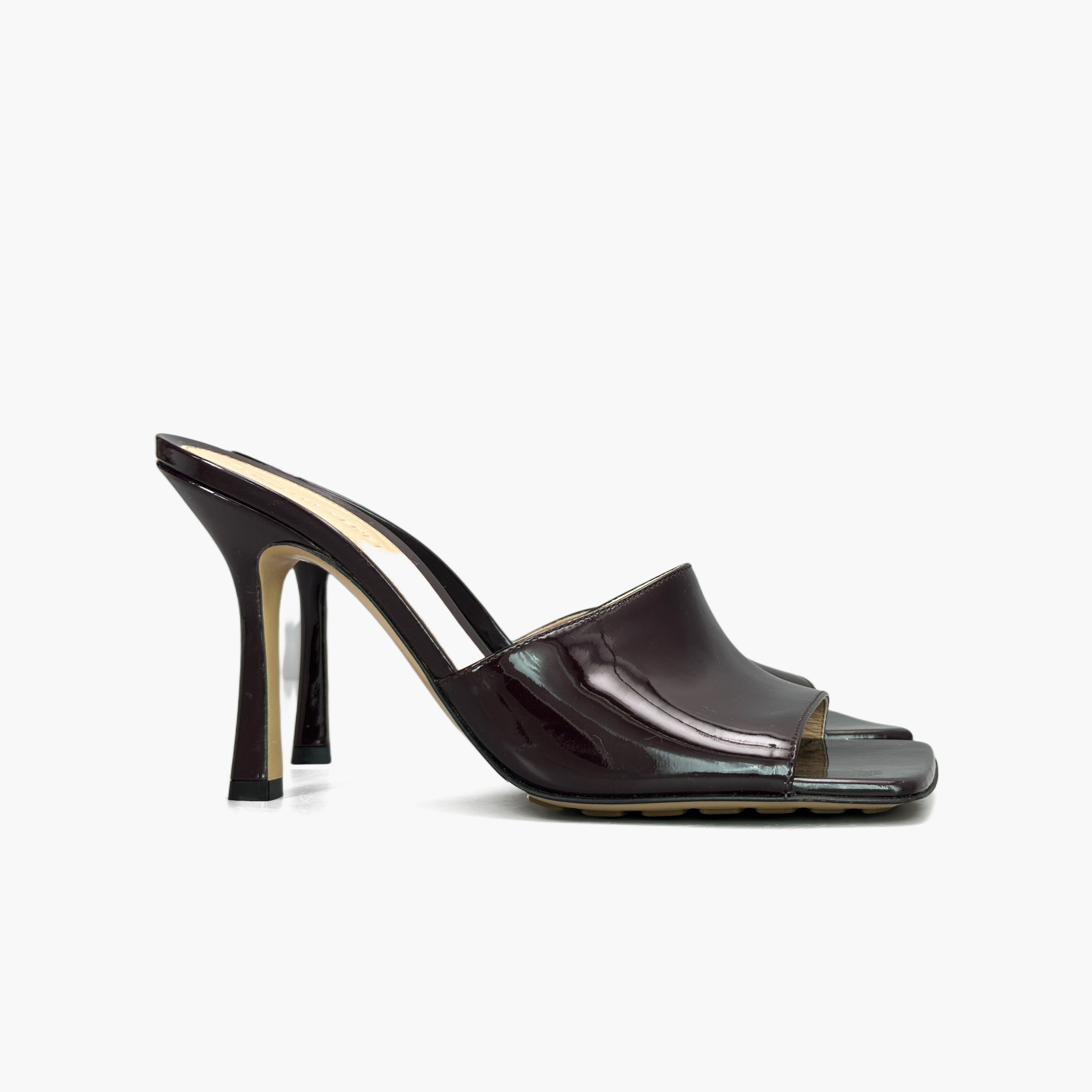 Bottega Veneta Bottega Veneta Square Toe High Heel Mules Size 38 Size US 8 / IT 38 - 4 Thumbnail