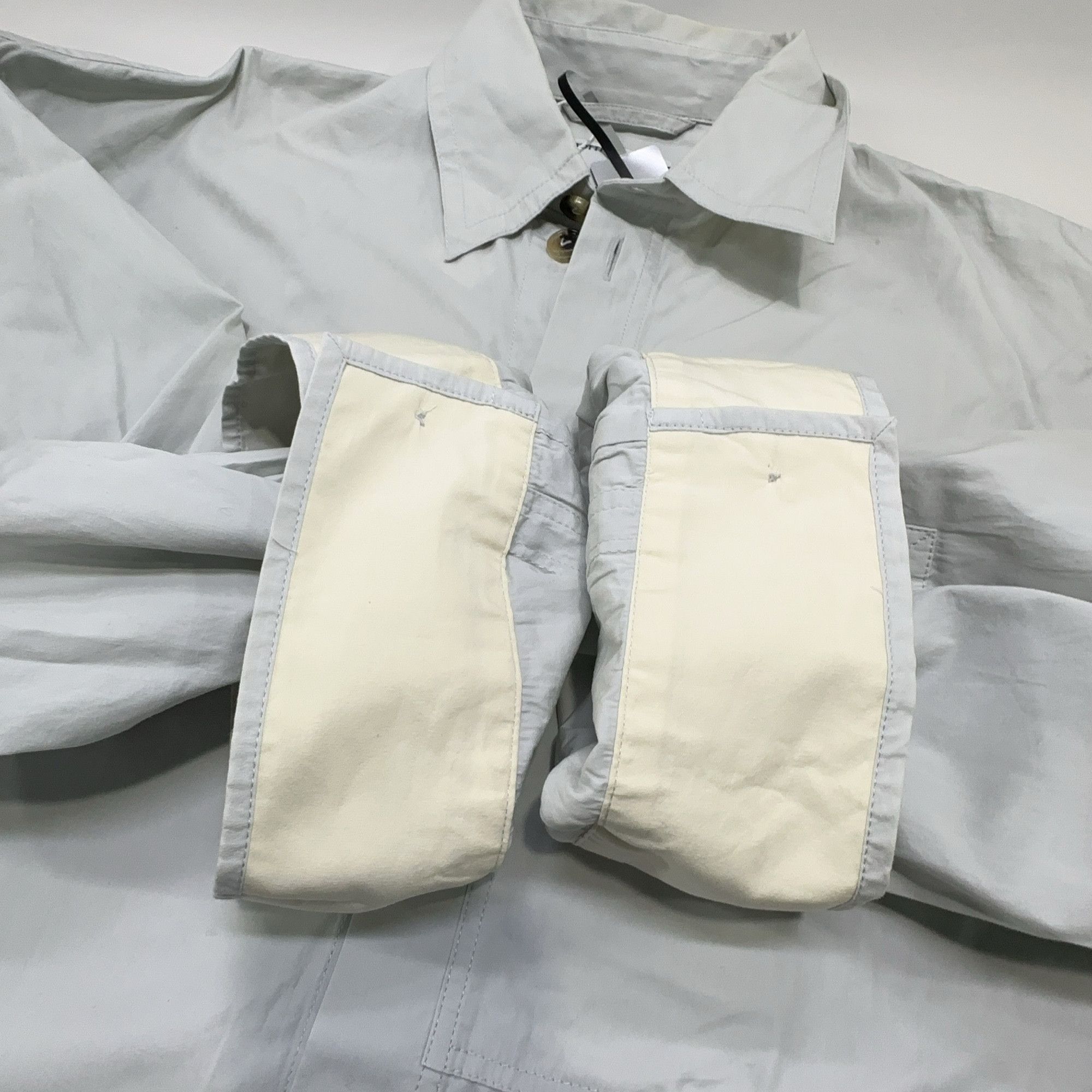 Bottega Veneta Bottega Veneta Cotton Silk Button Up Shirt Size M Size US M / EU 48-50 / 2 - 7 Thumbnail