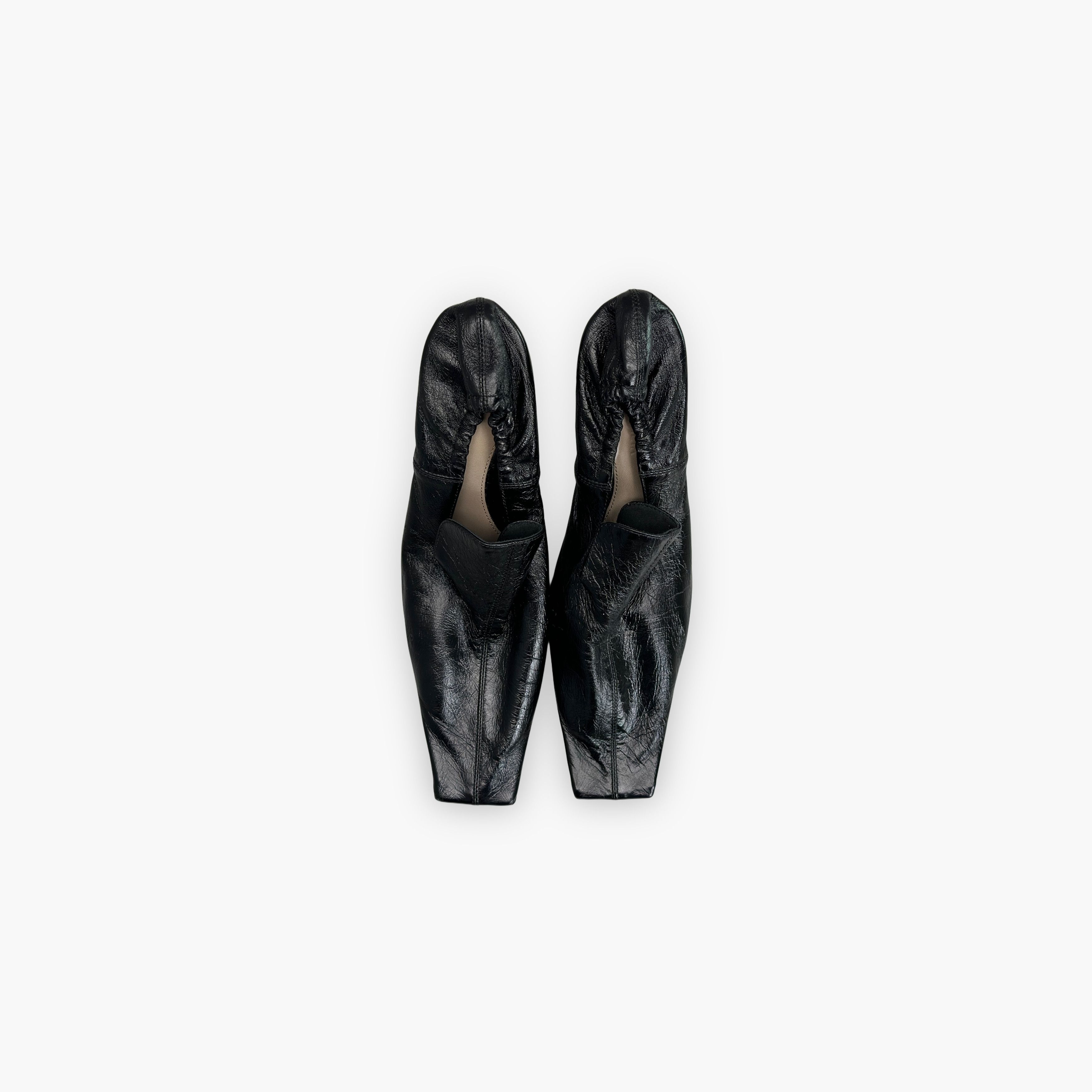 Bottega Veneta Bottega Veneta Leather Square Toe Heels Size 37.5 Size US 7.5 / IT 37.5 - 9 Thumbnail
