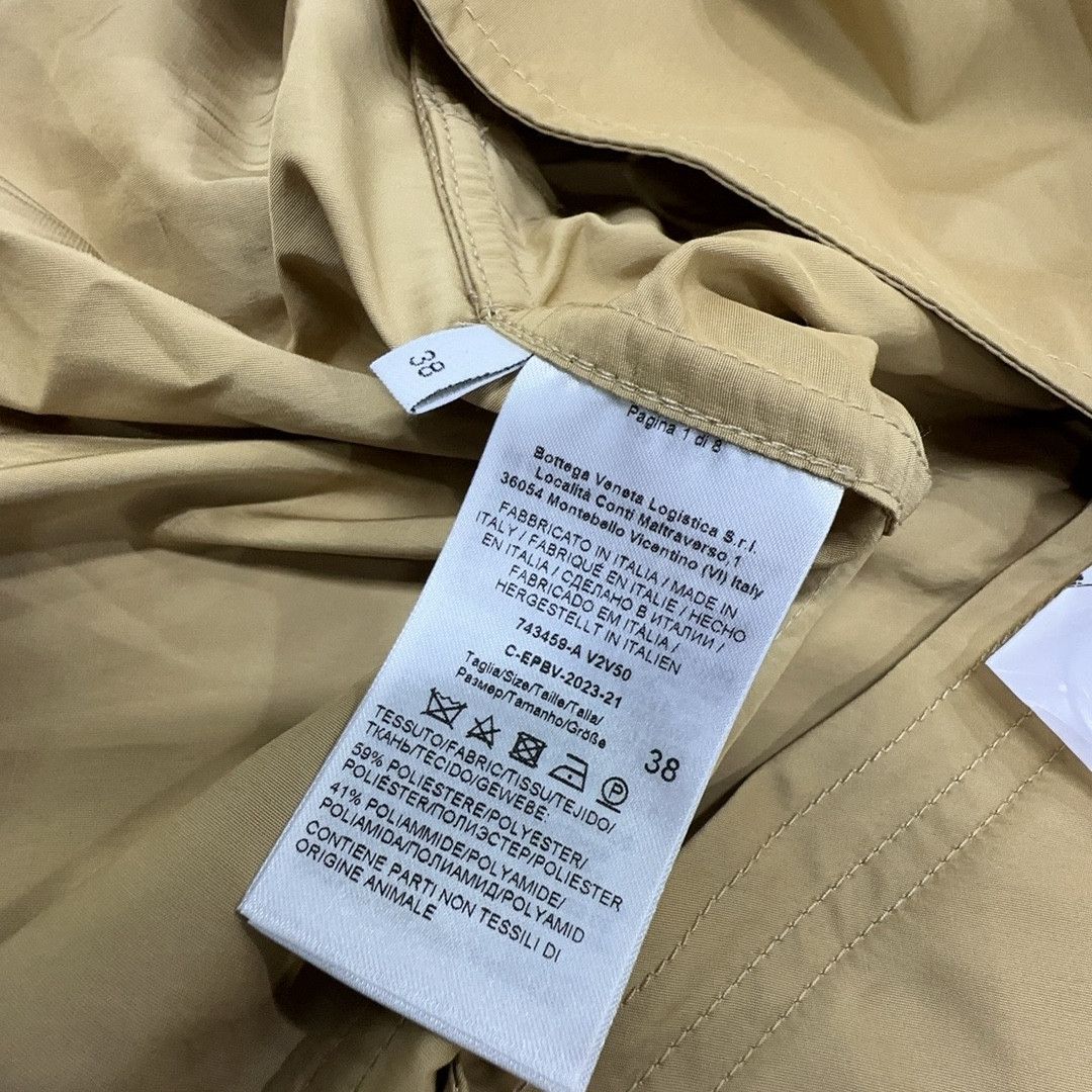 Bottega Veneta Bottega Veneta Technical Nylon Trench Coat Size 38 Size XS / US 0-2 / IT 36-38 - 3 Thumbnail