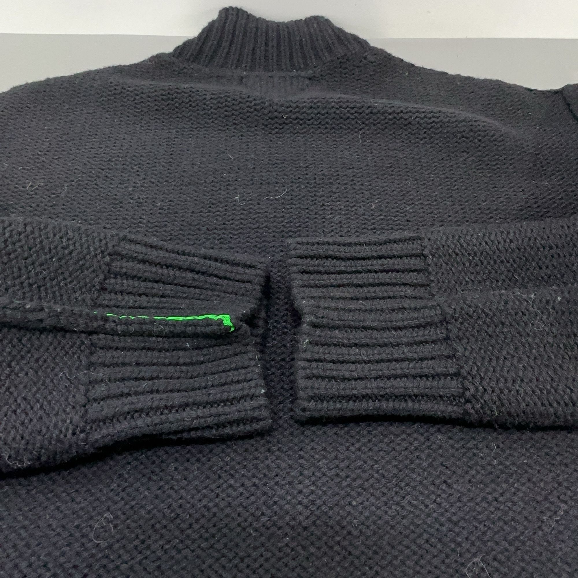 Bottega Veneta Bottega Veneta Colorblock Turtleneck Sweater Size S Size US S / EU 44-46 / 1 - 6 Thumbnail