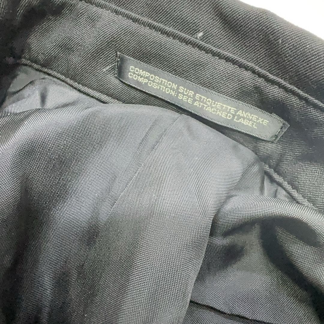 Yohji Yamamoto Yohji Yamamoto Wool Multi-Pocket Blazer Black M Size 38R - 3 Thumbnail