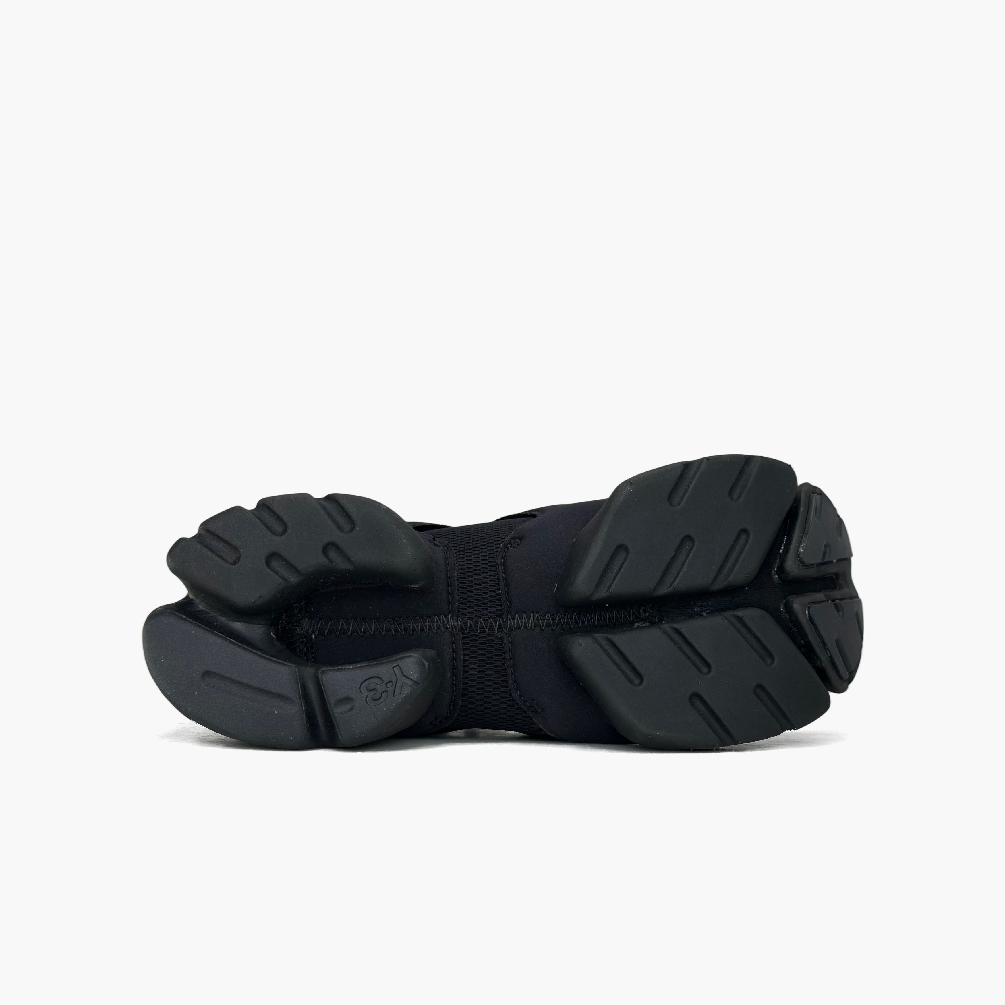 Y-3 Y-3 Black Low-Top Sneakers Size US 9 / EU 42 Size US 9 / EU 42 - 7 Thumbnail