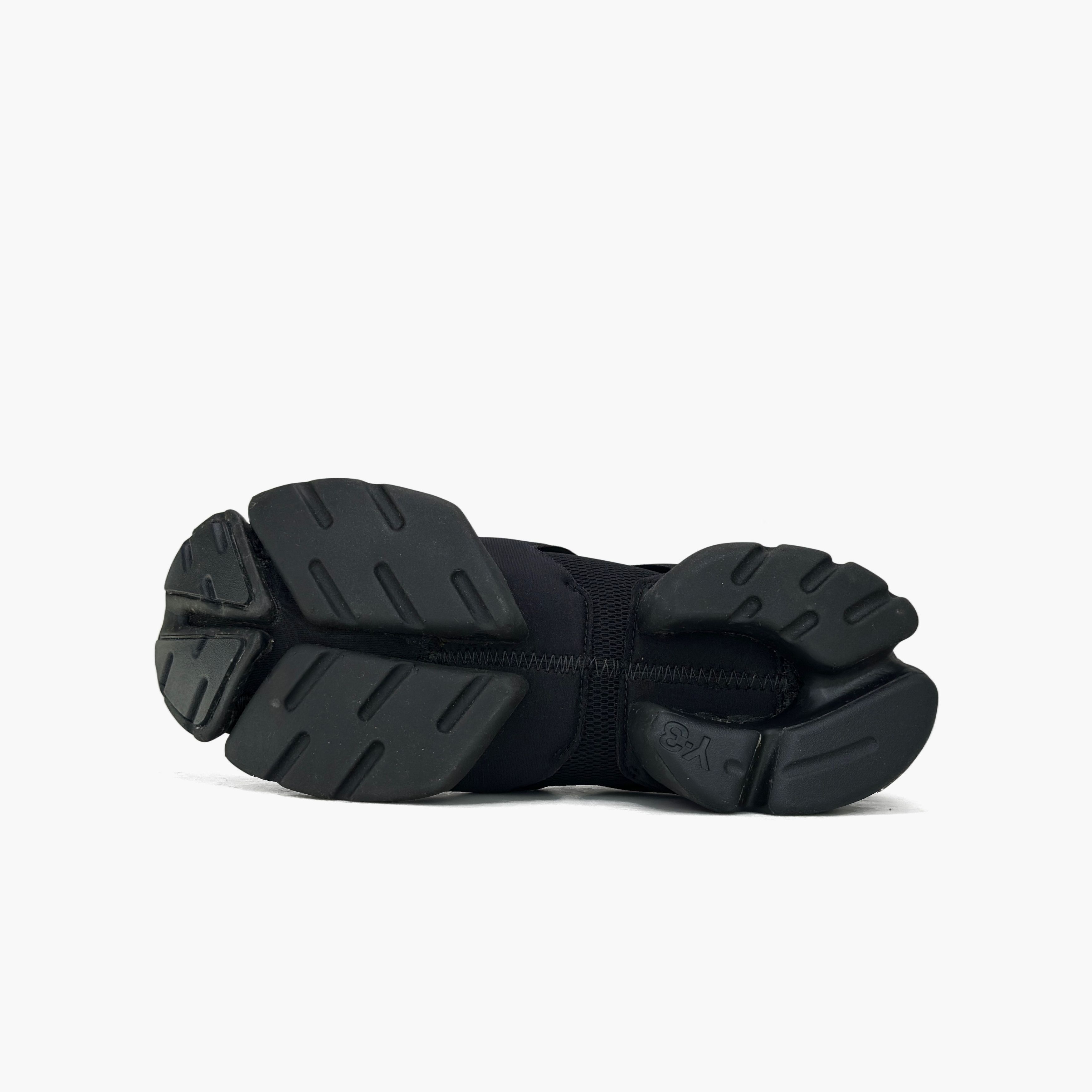 Y-3 Y-3 Black Low-Top Sneakers Size US 9 / EU 42 Size US 9 / EU 42 - 8 Thumbnail