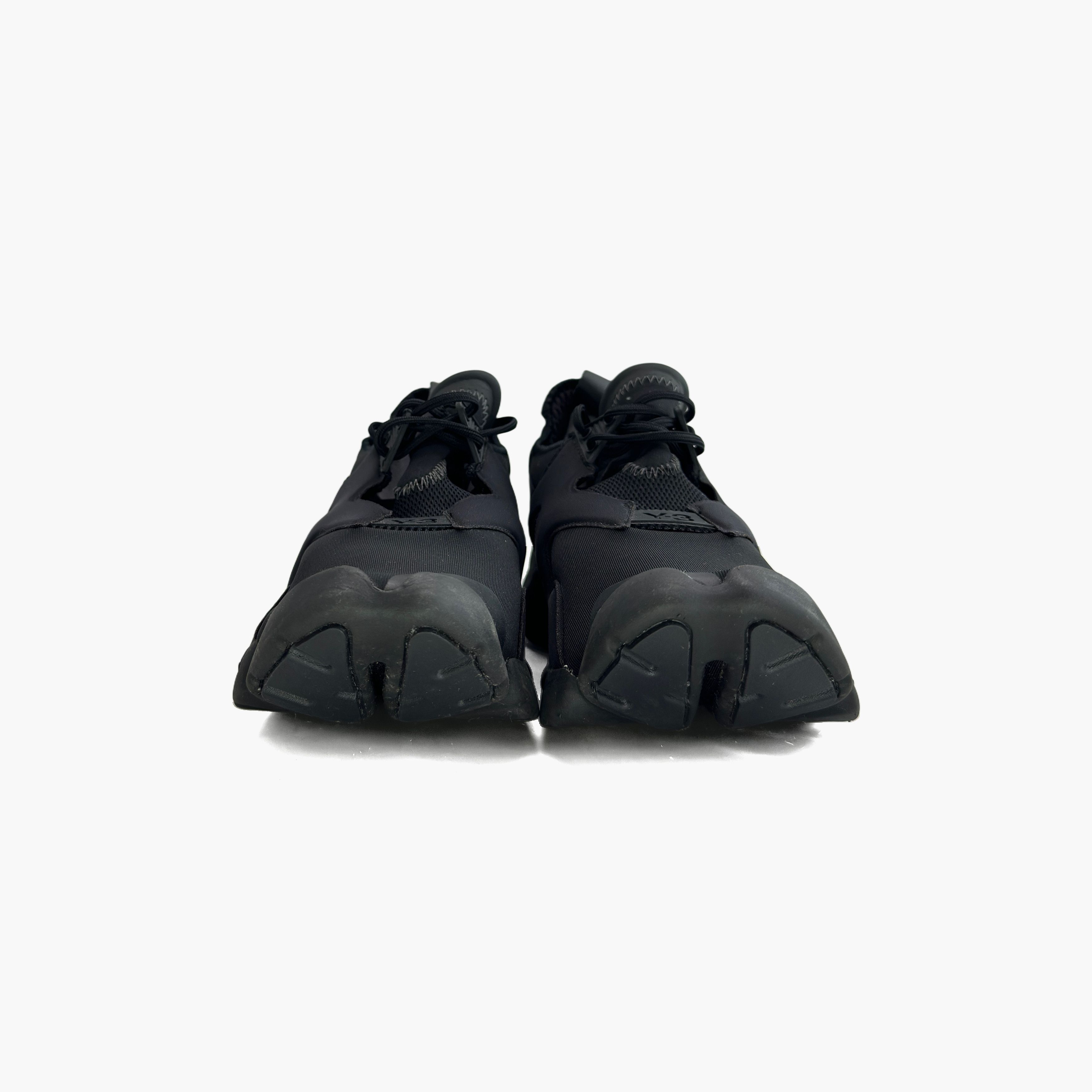 Y-3 Y-3 Black Low-Top Sneakers Size US 9 / EU 42 Size US 9 / EU 42 - 5 Thumbnail