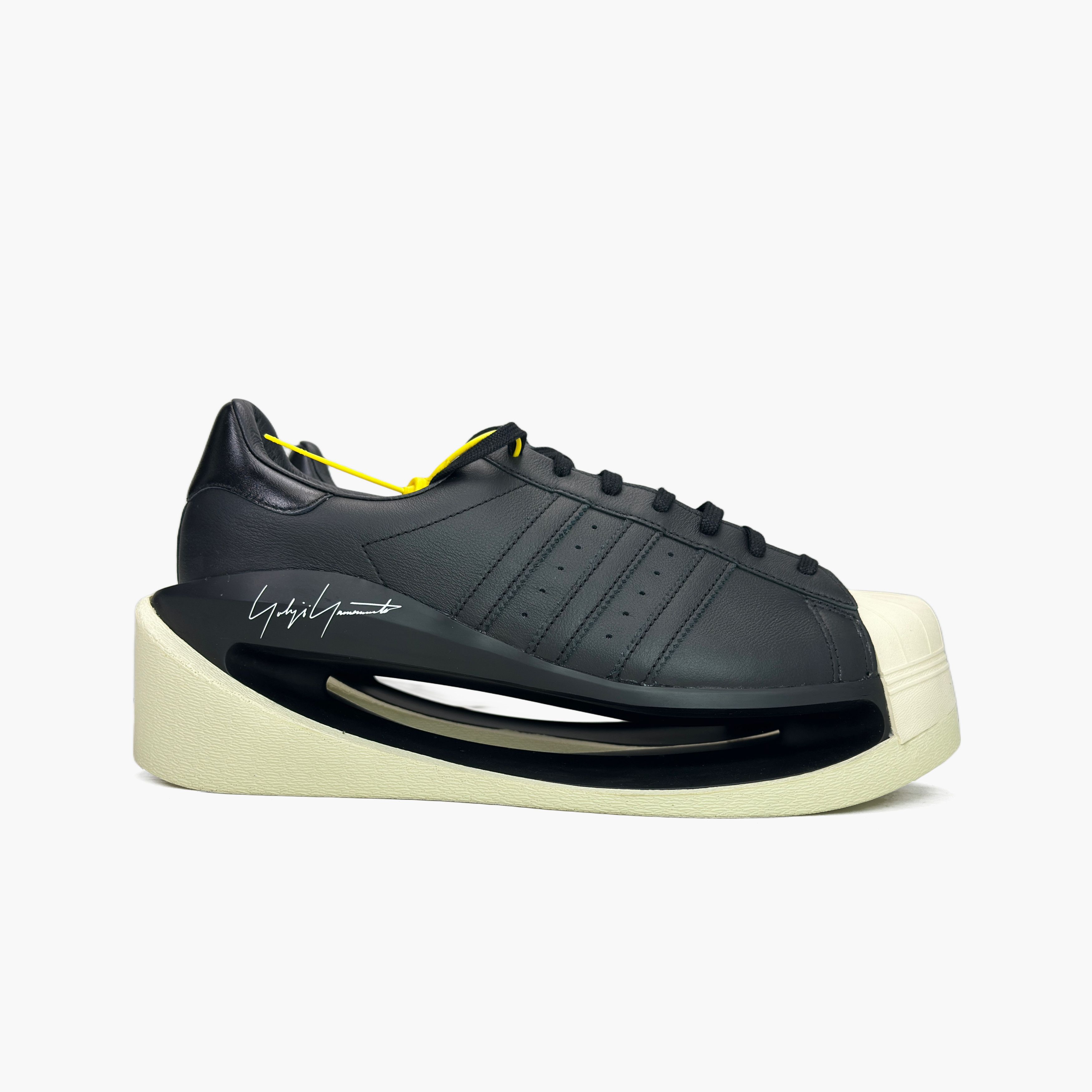 Y-3 Y-3 Gendo Superstar Leather Low-Top Sneakers Size US 10 Size US 10 / EU 43 - 4 Thumbnail