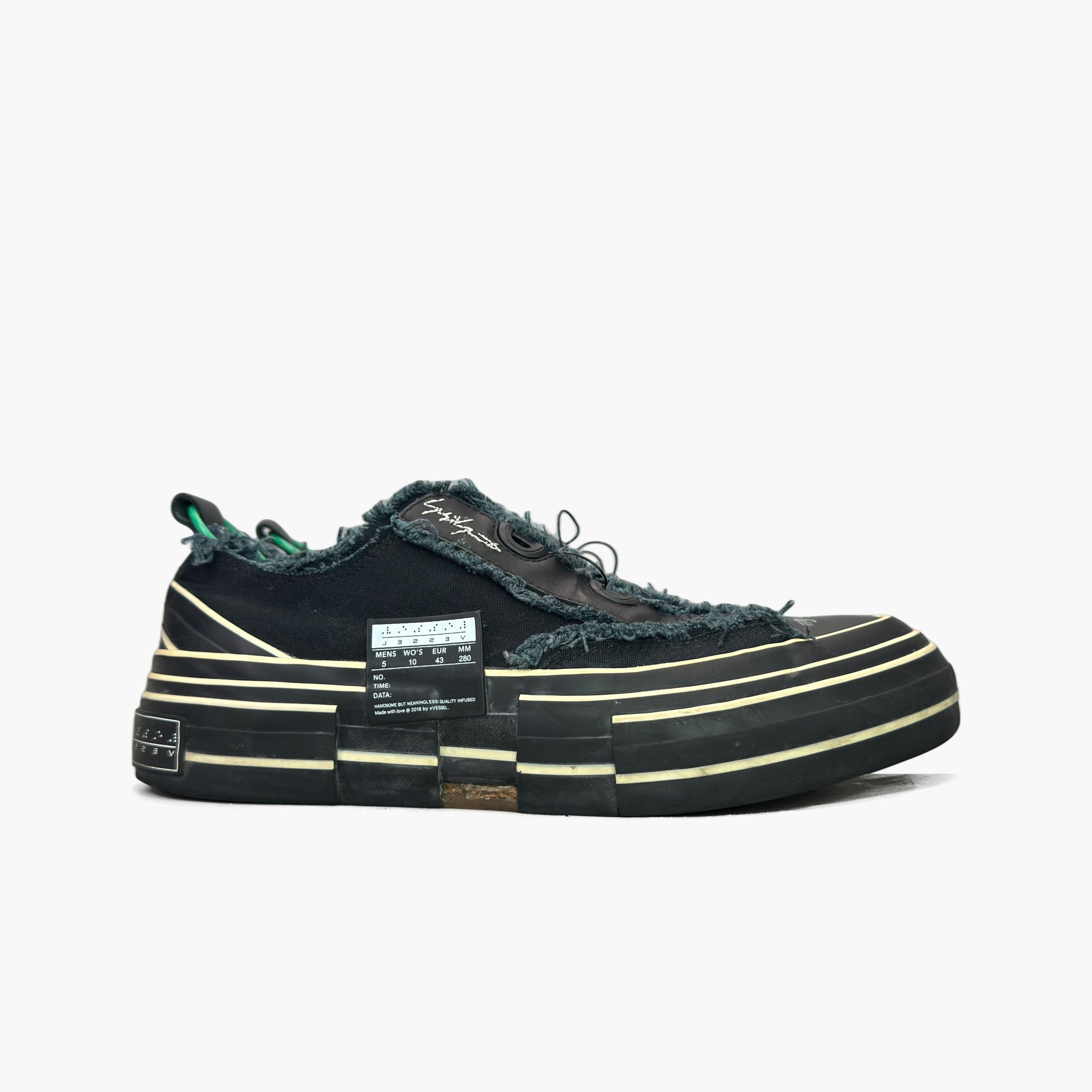 xVESSEL xVESSEL x Yohji Yamamoto G.O.P. Low Sneakers Size 10 Size US 10 / EU 43 - 4 Thumbnail