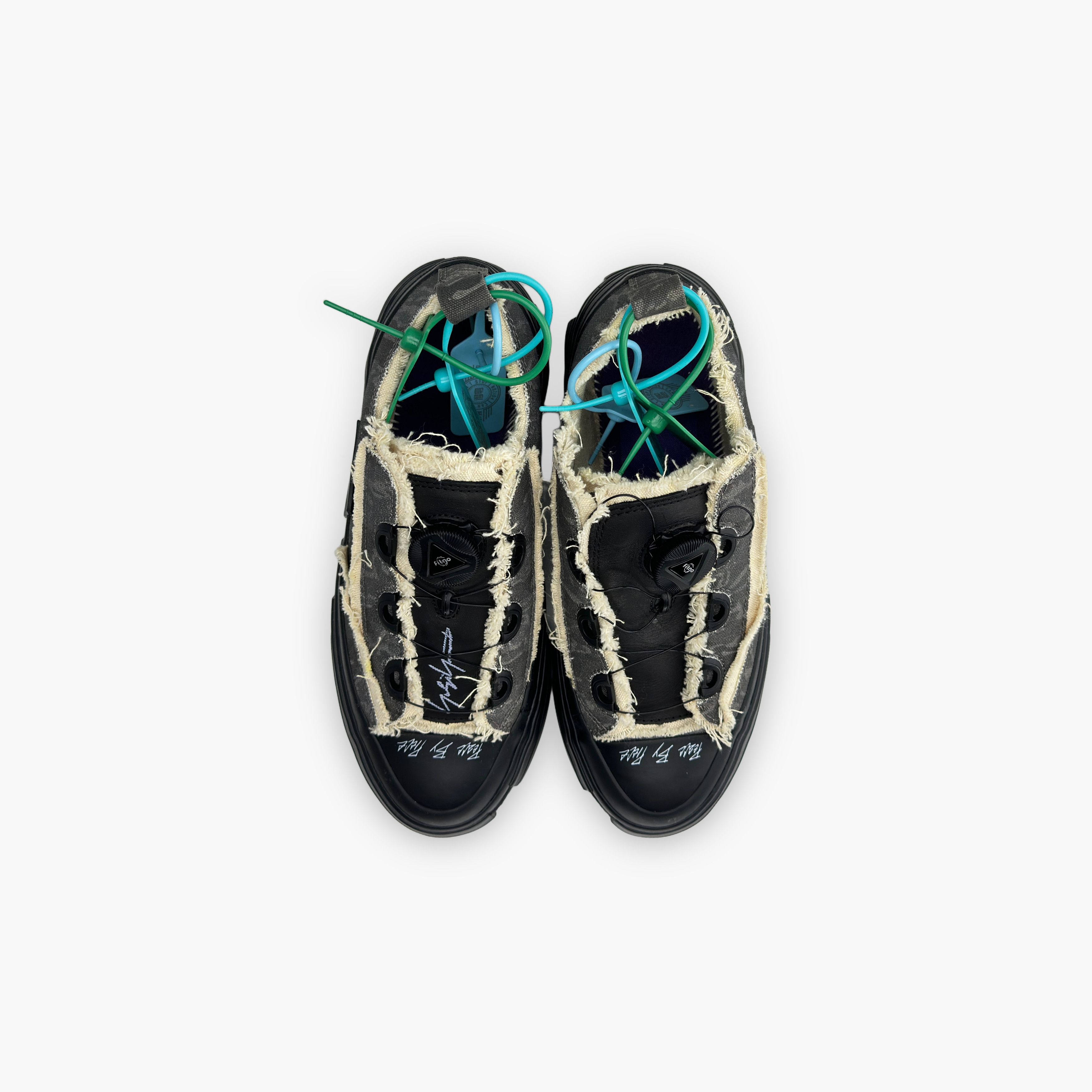 xVESSEL xVESSEL x Yohji Yamamoto Distressed Sneakers Size 5.5 Size US 5.5 / EU 38 - 9 Thumbnail