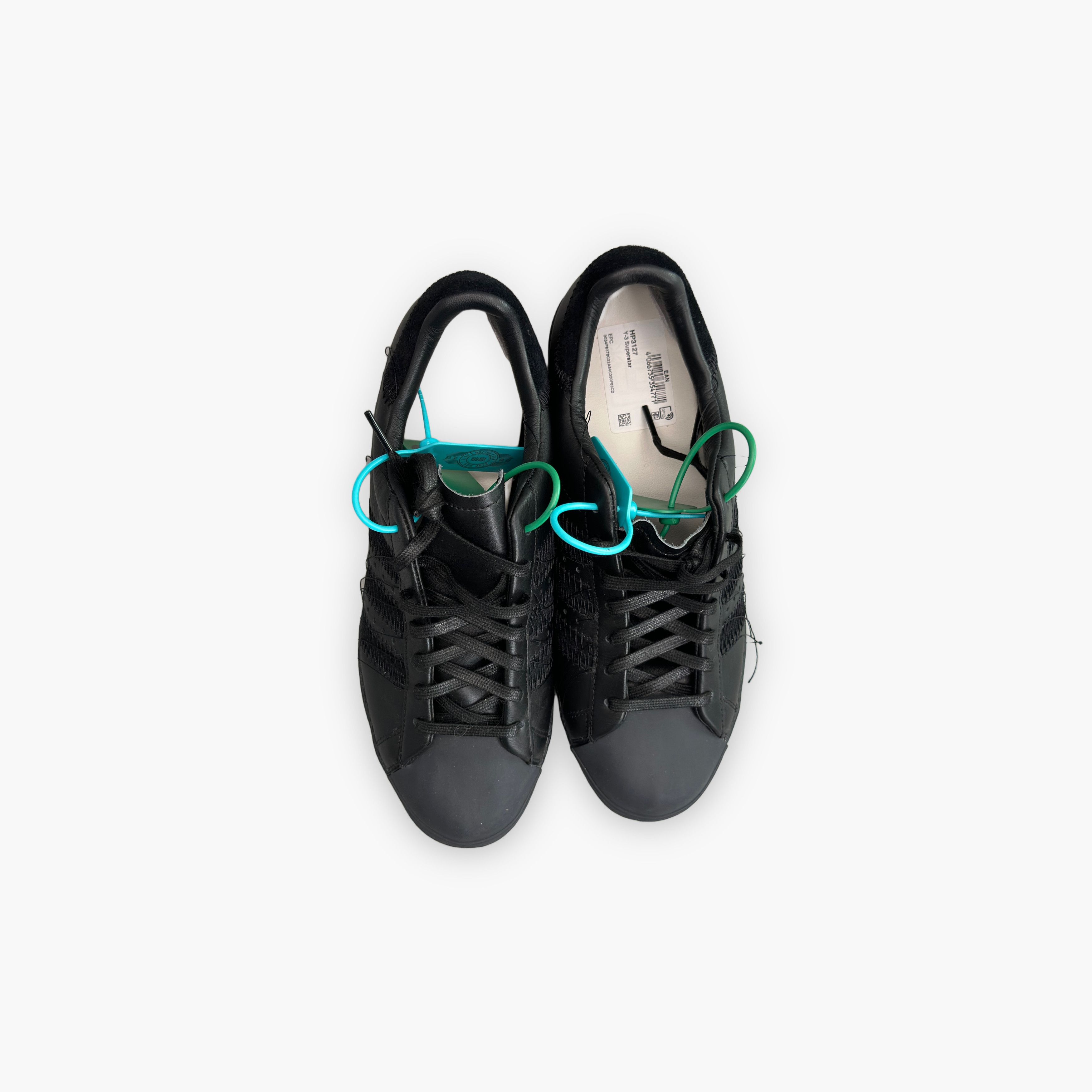 Y-3 Y-3 Leather Superstar Sneakers US 8 Size US 8 / EU 41 - 9 Thumbnail