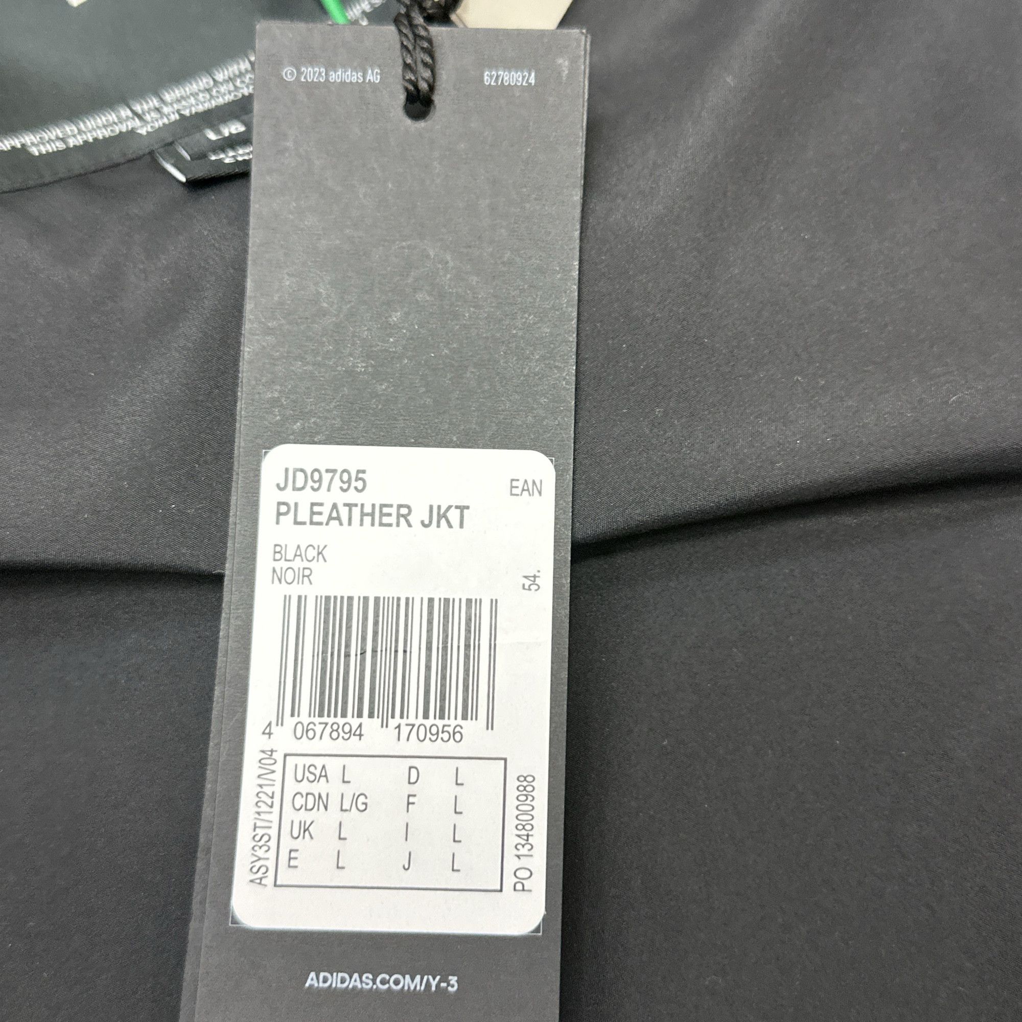 Y-3 Y-3 Pleather Zip Jacket Size L Size US L / EU 52-54 / 3 - 3 Thumbnail