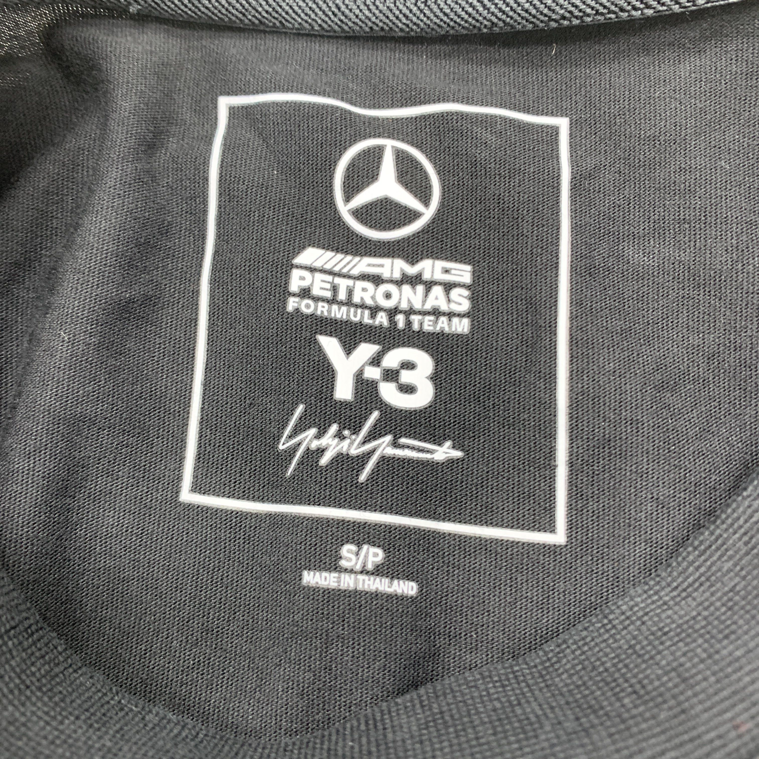 Y-3 Y-3 x Mercedes-AMG Petronas F1 Logo T-Shirt Size S Size US S / EU 44-46 / 1 - 2 Thumbnail