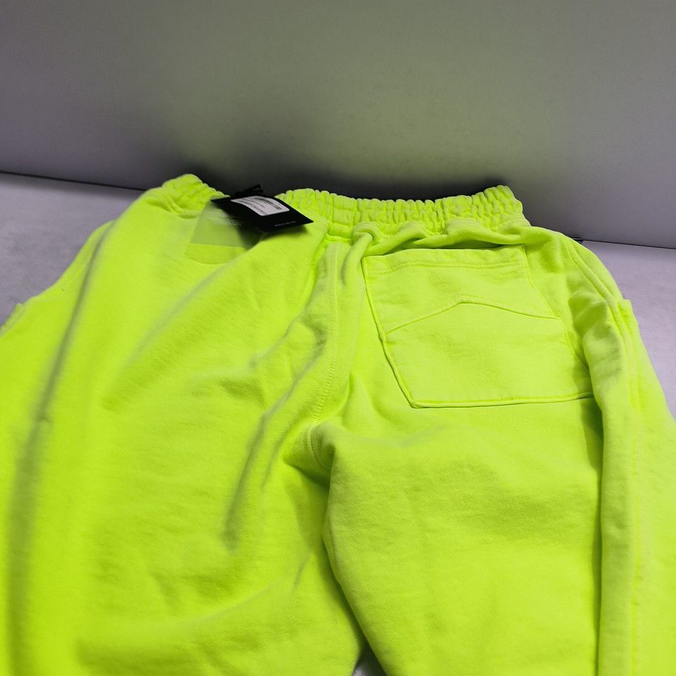 Rhude RHUDE Neon Green Sweatpants Size L Size US 34 / EU 50 - 7 Thumbnail