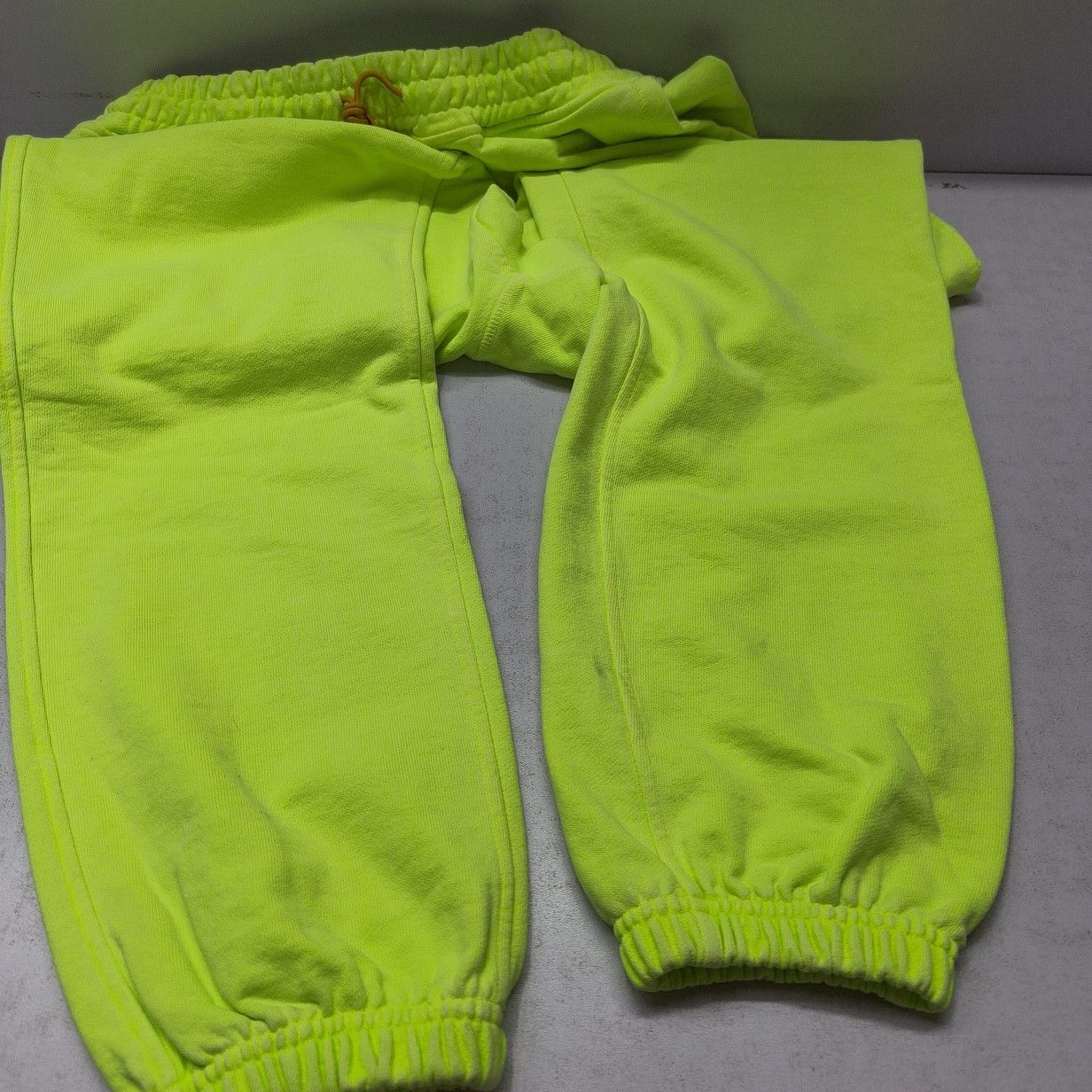 Rhude RHUDE Neon Green Sweatpants Size L Size US 34 / EU 50 - 10 Thumbnail