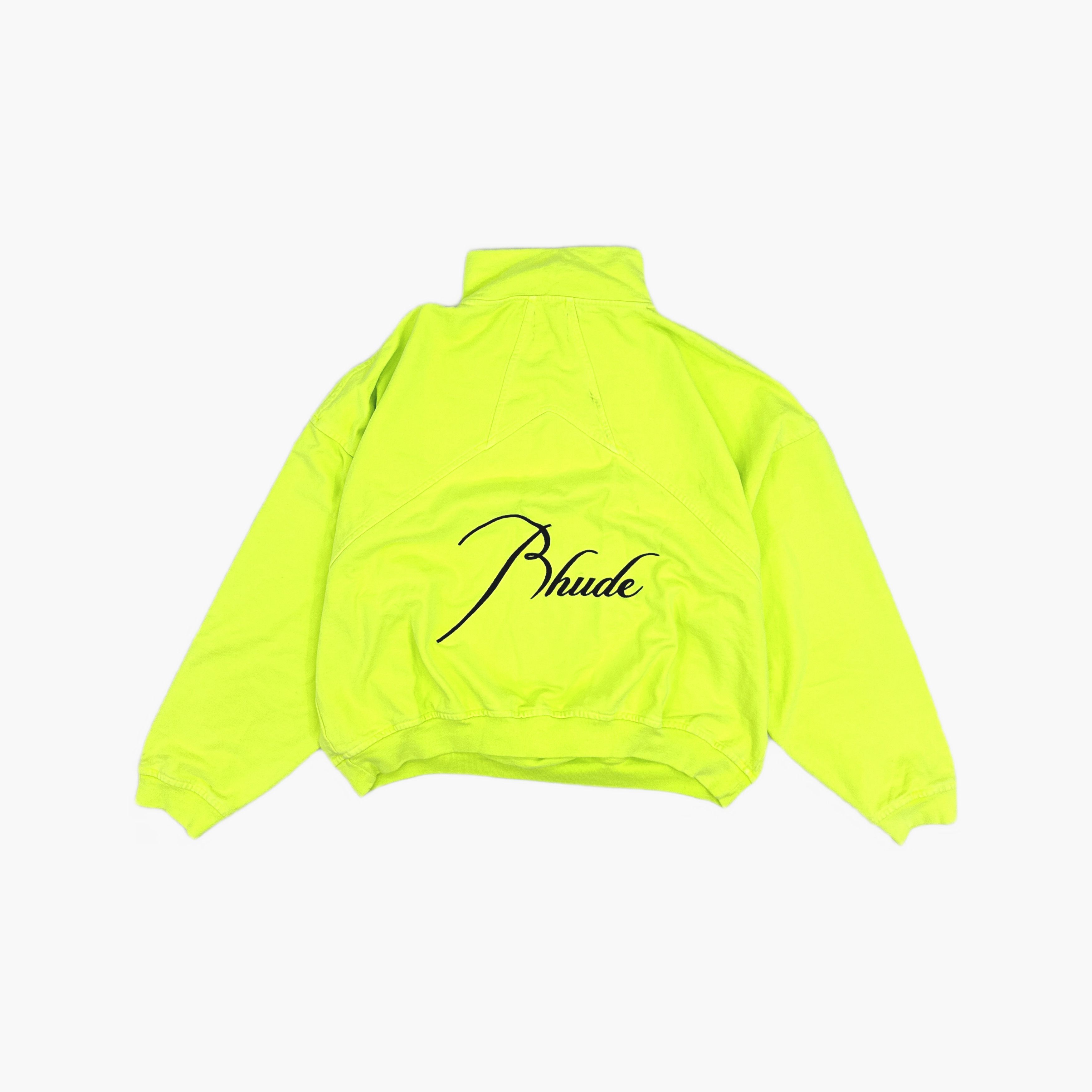 Rhude RHUDE Neon Logo Zip Sweatshirt Size L Size US L / EU 52-54 / 3 - 2 Thumbnail