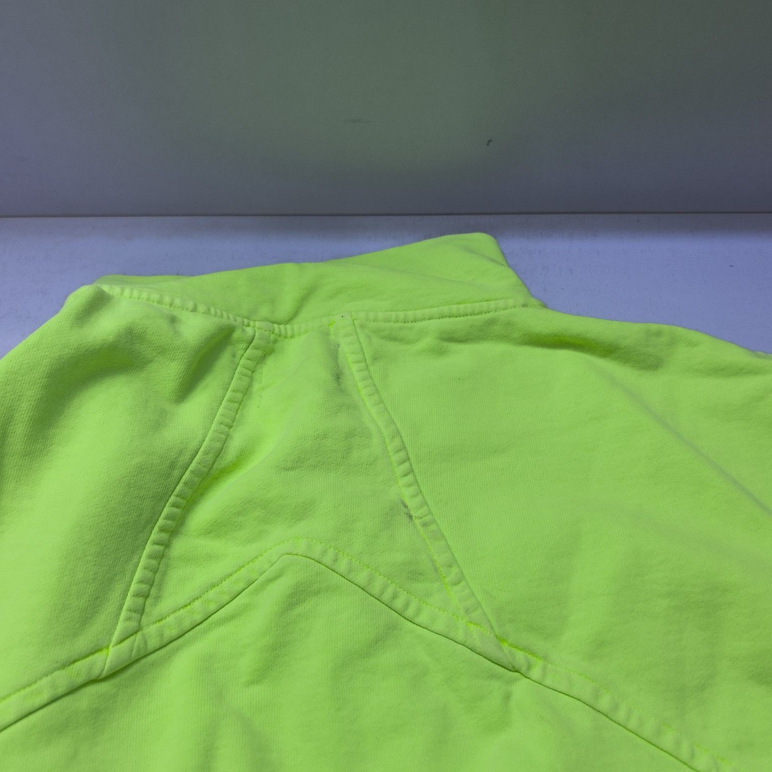 Rhude RHUDE Neon Logo Zip Sweatshirt Size L Size US L / EU 52-54 / 3 - 7 Thumbnail