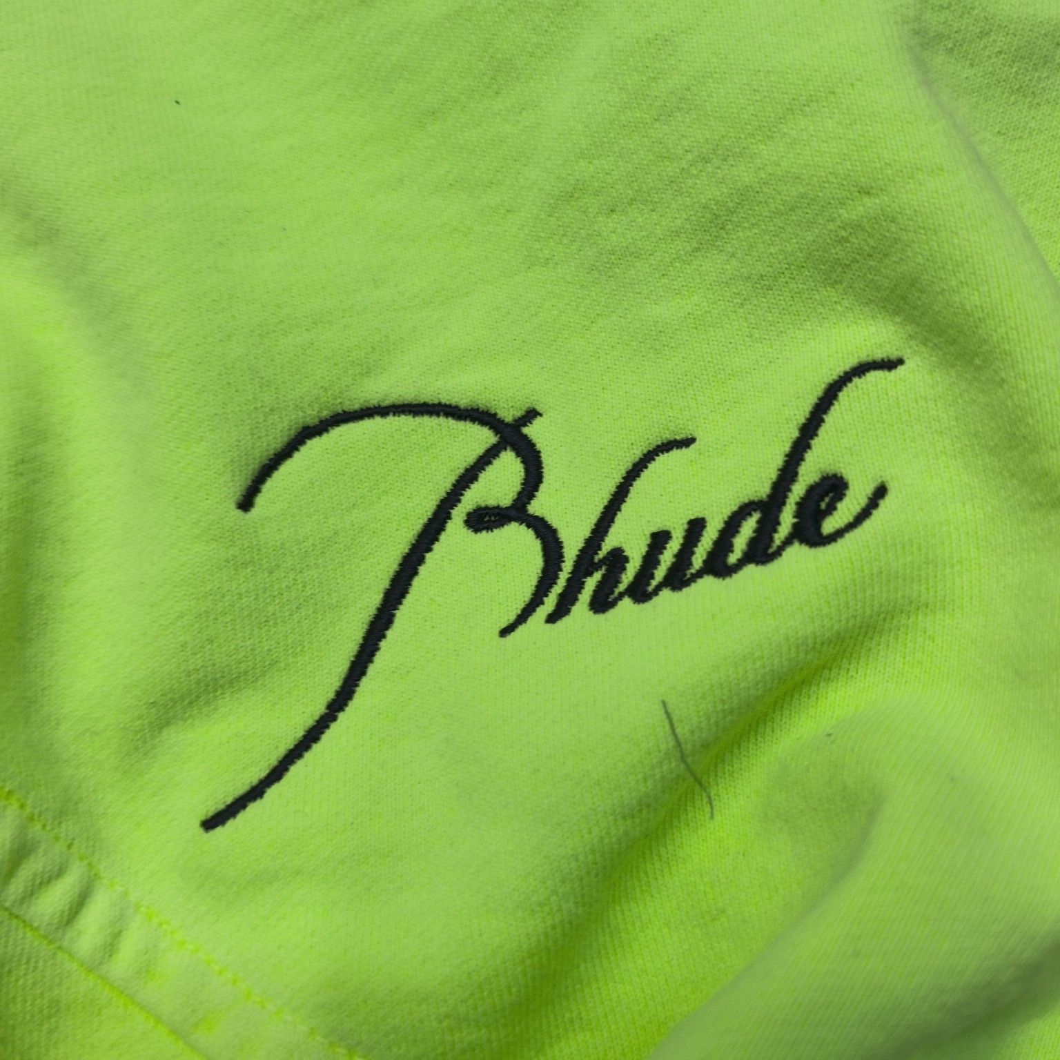 Rhude RHUDE Neon Logo Zip Sweatshirt Size L Size US L / EU 52-54 / 3 - 4 Thumbnail