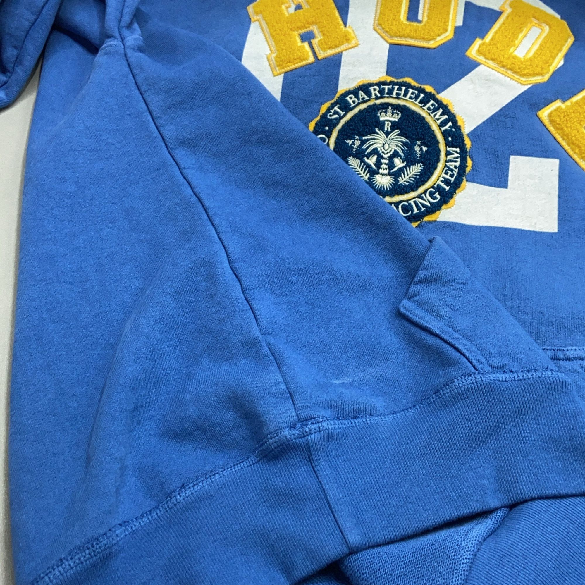 Rhude RHUDE Logo Hooded Sweatshirt Size L Size US L / EU 52-54 / 3 - 14 Thumbnail