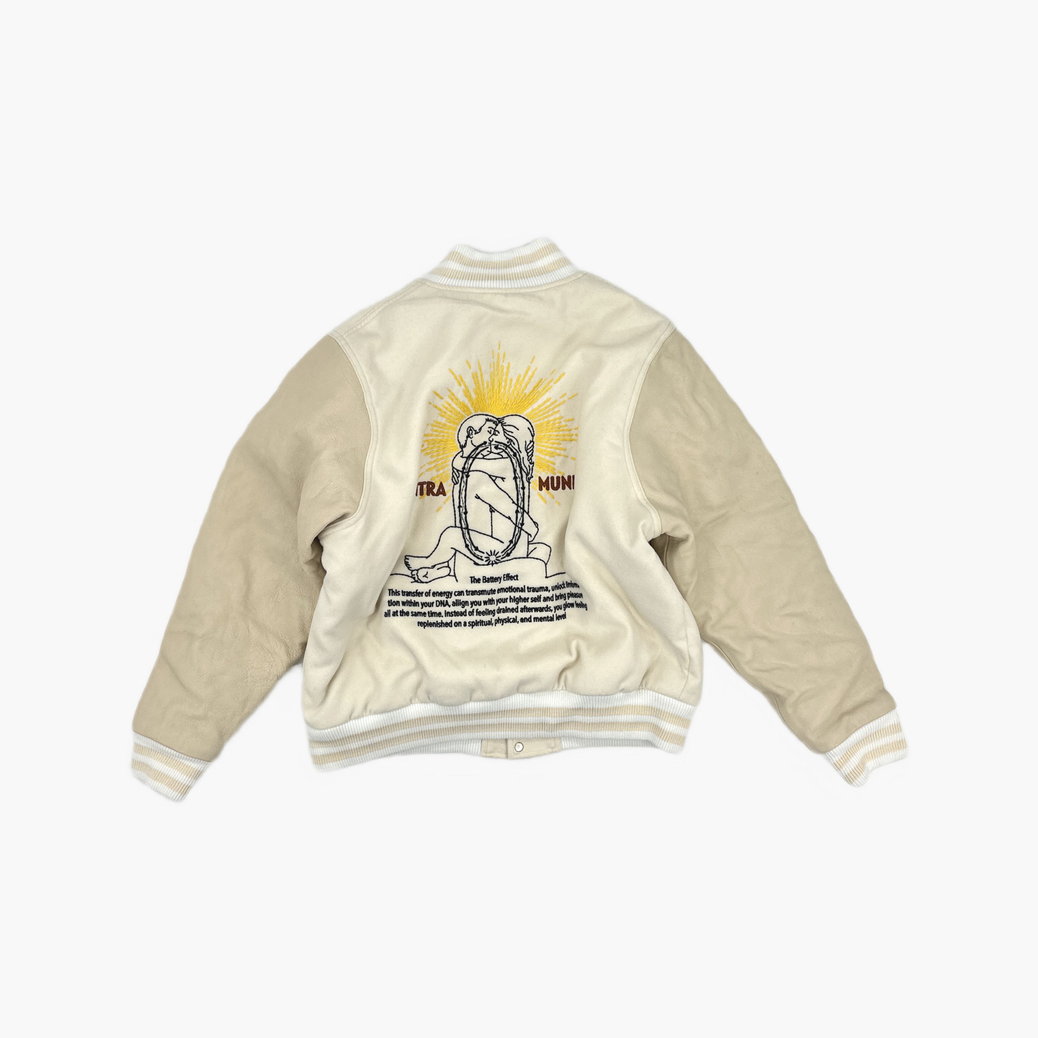 Rhude Rhude Contra Mundum Varsity Jacket Size M Size US M / EU 48-50 / 2 - 2 Thumbnail