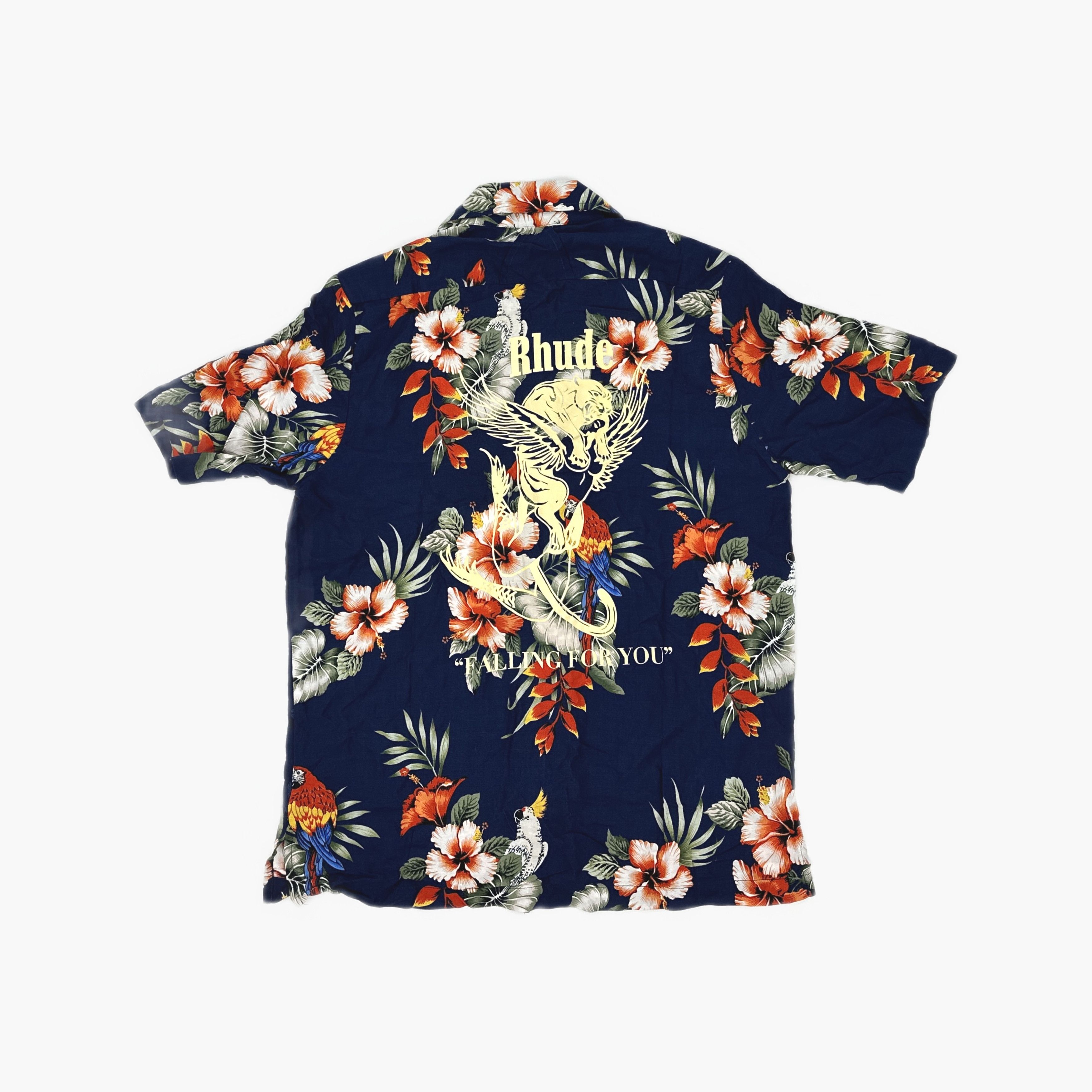 Rhude Rhude Floral Parrot Print Shirt Size S Size US S / EU 44-46 / 1 - 2 Thumbnail