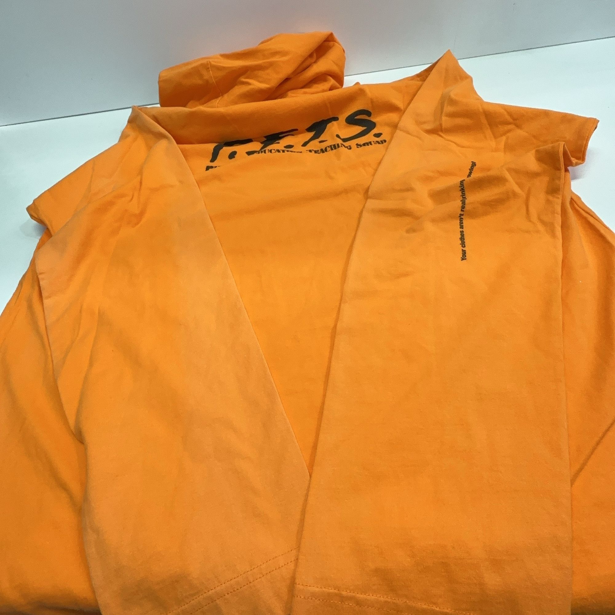 Vetements Vetements P.E.T.S. Long Sleeve Hoodie Size S Size US S / EU 44-46 / 1 - 7 Thumbnail