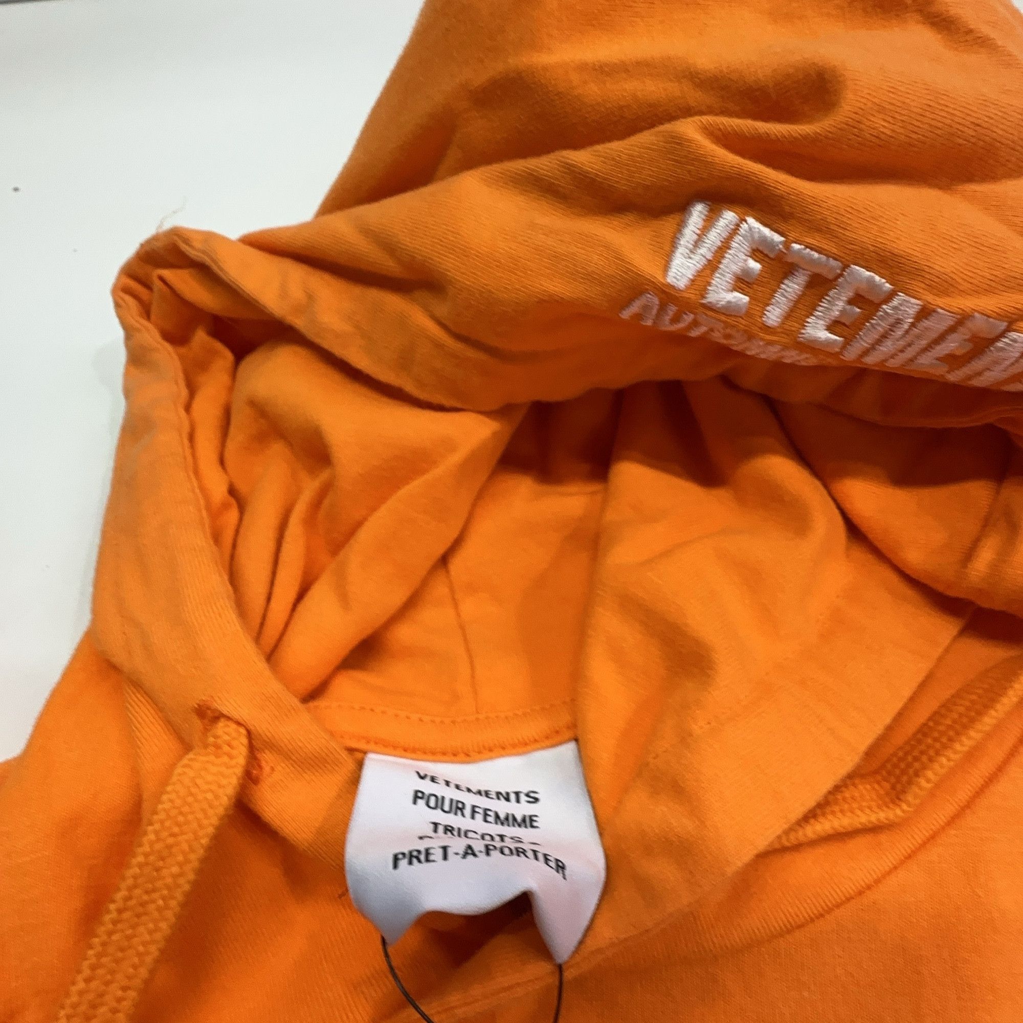 Vetements Vetements P.E.T.S. Long Sleeve Hoodie Size S Size US S / EU 44-46 / 1 - 3 Thumbnail