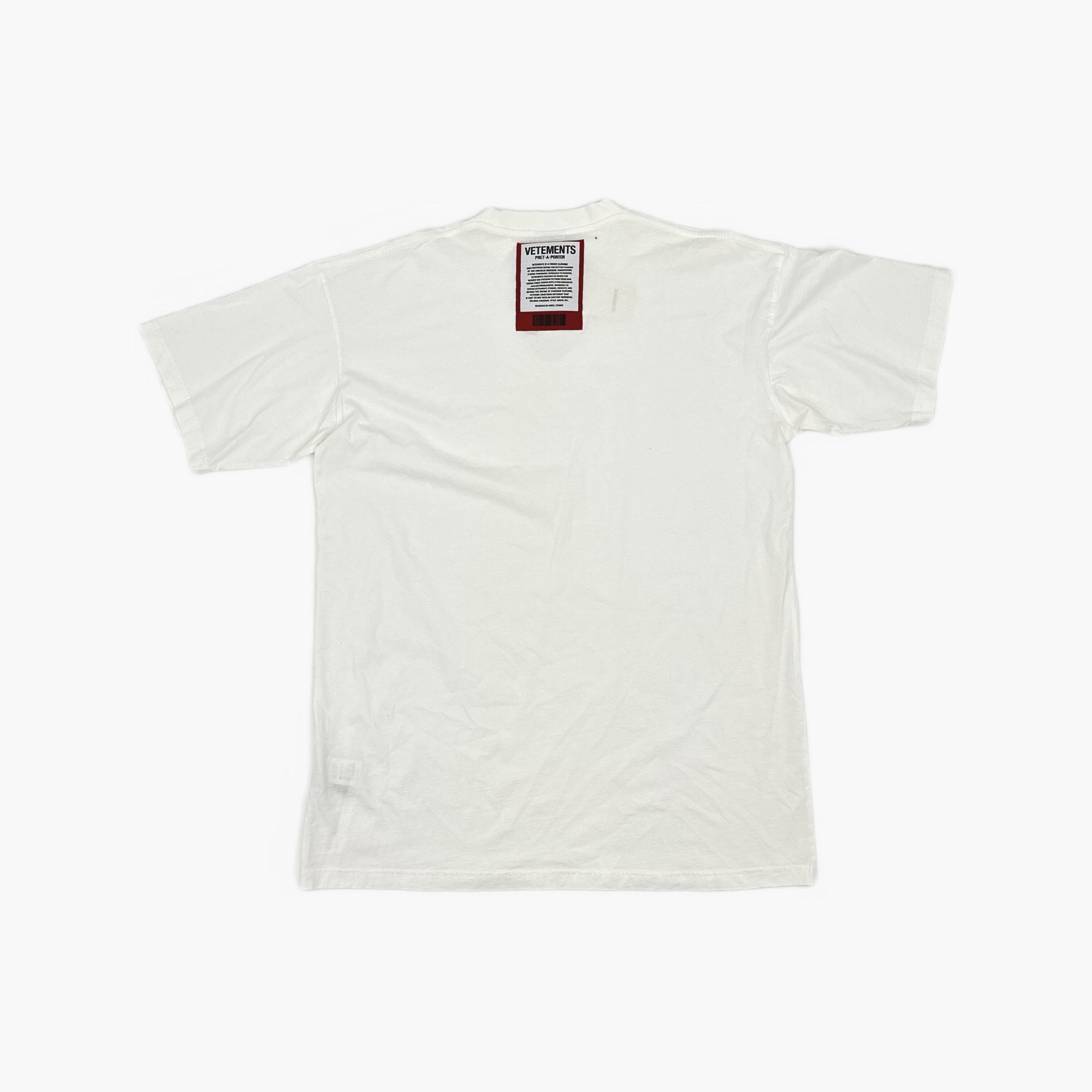 Vetements Vetements Logo Print T-Shirt Size M Size US M / EU 48-50 / 2 - 2 Thumbnail
