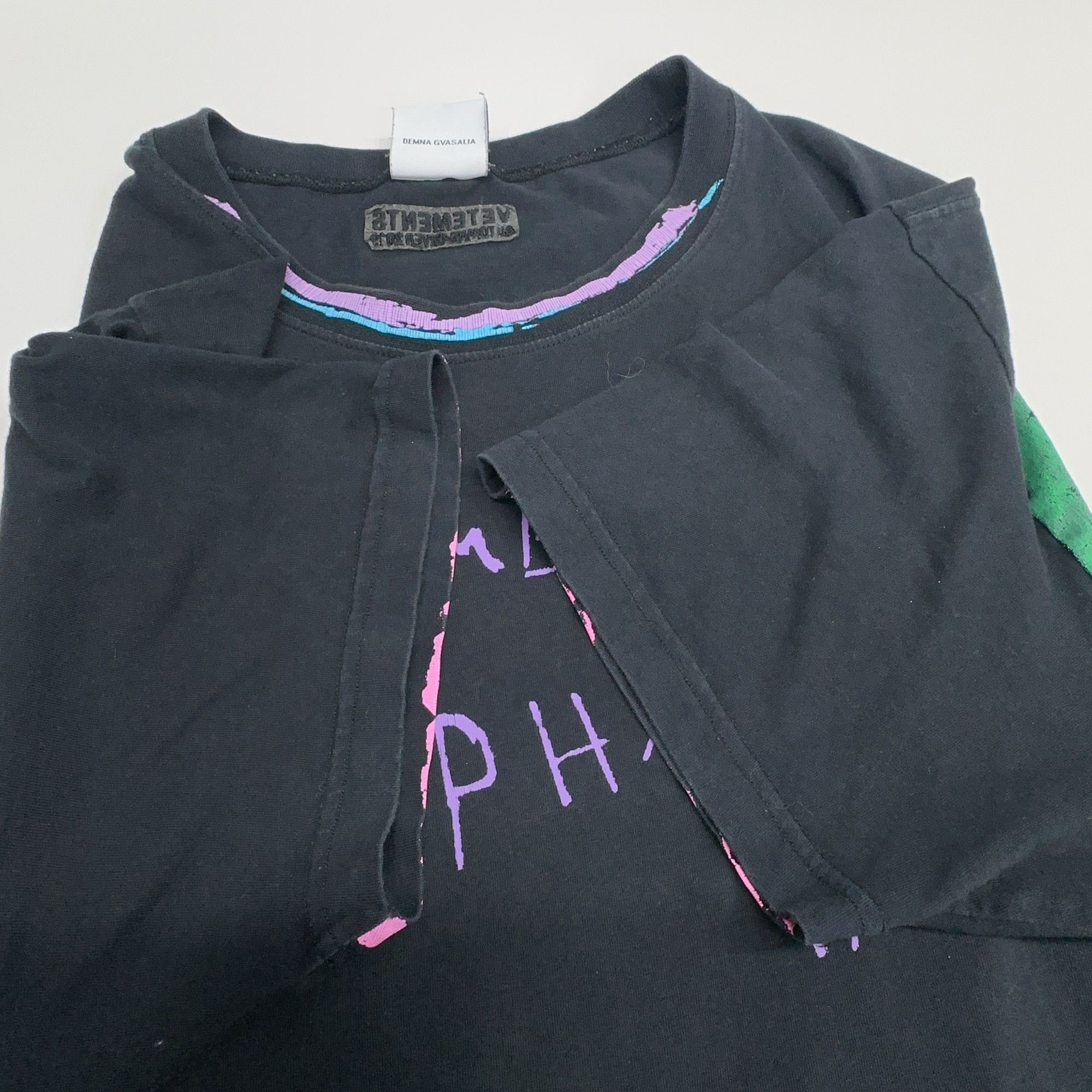 Vetements Vetements Elephant Graphic T-Shirt Size S Size US S / EU 44-46 / 1 - 9 Thumbnail