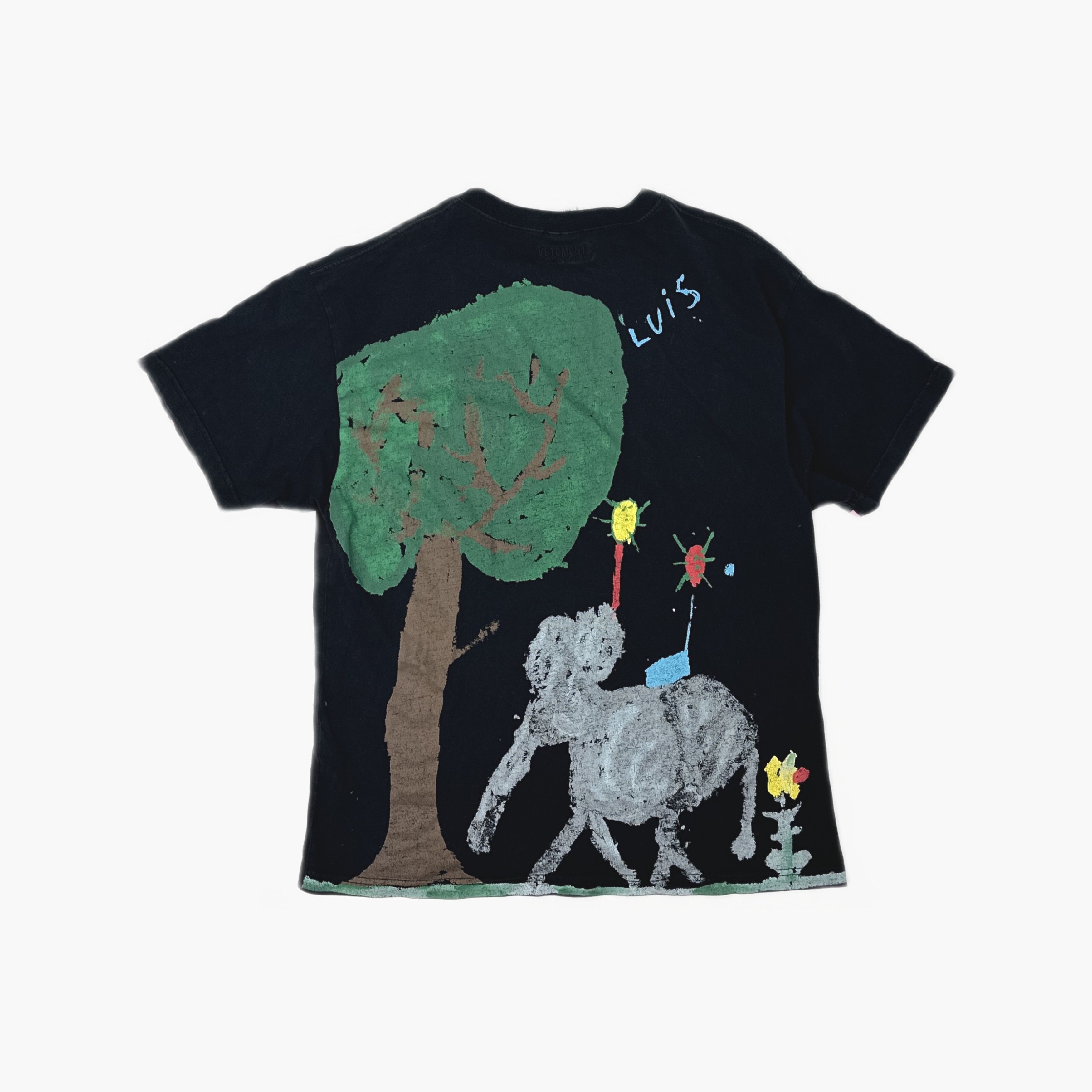 Vetements Vetements Elephant Graphic T-Shirt Size S Size US S / EU 44-46 / 1 - 2 Thumbnail