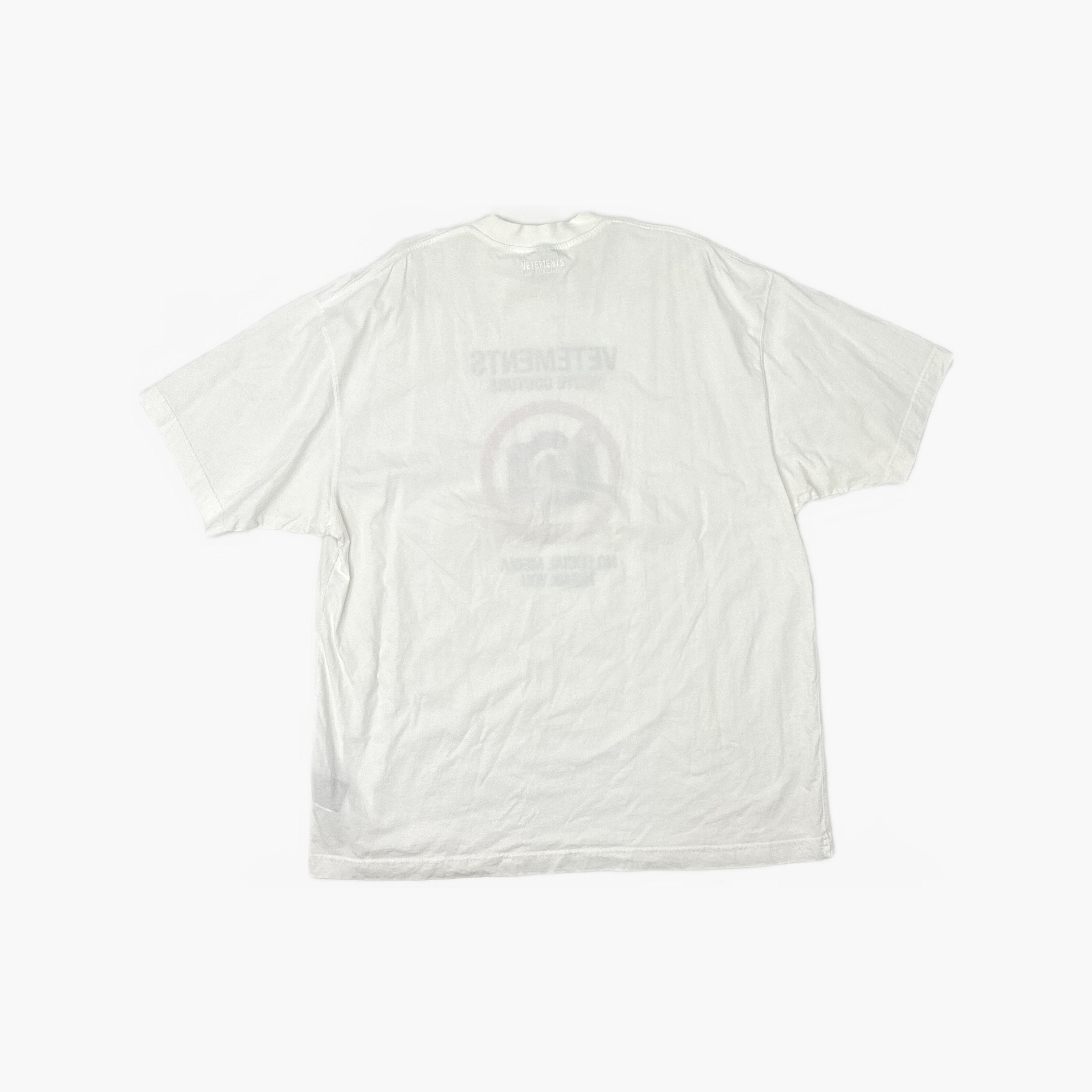 Vetements Vetements No Social Media T-Shirt Size S Size US S / EU 44-46 / 1 - 2 Thumbnail