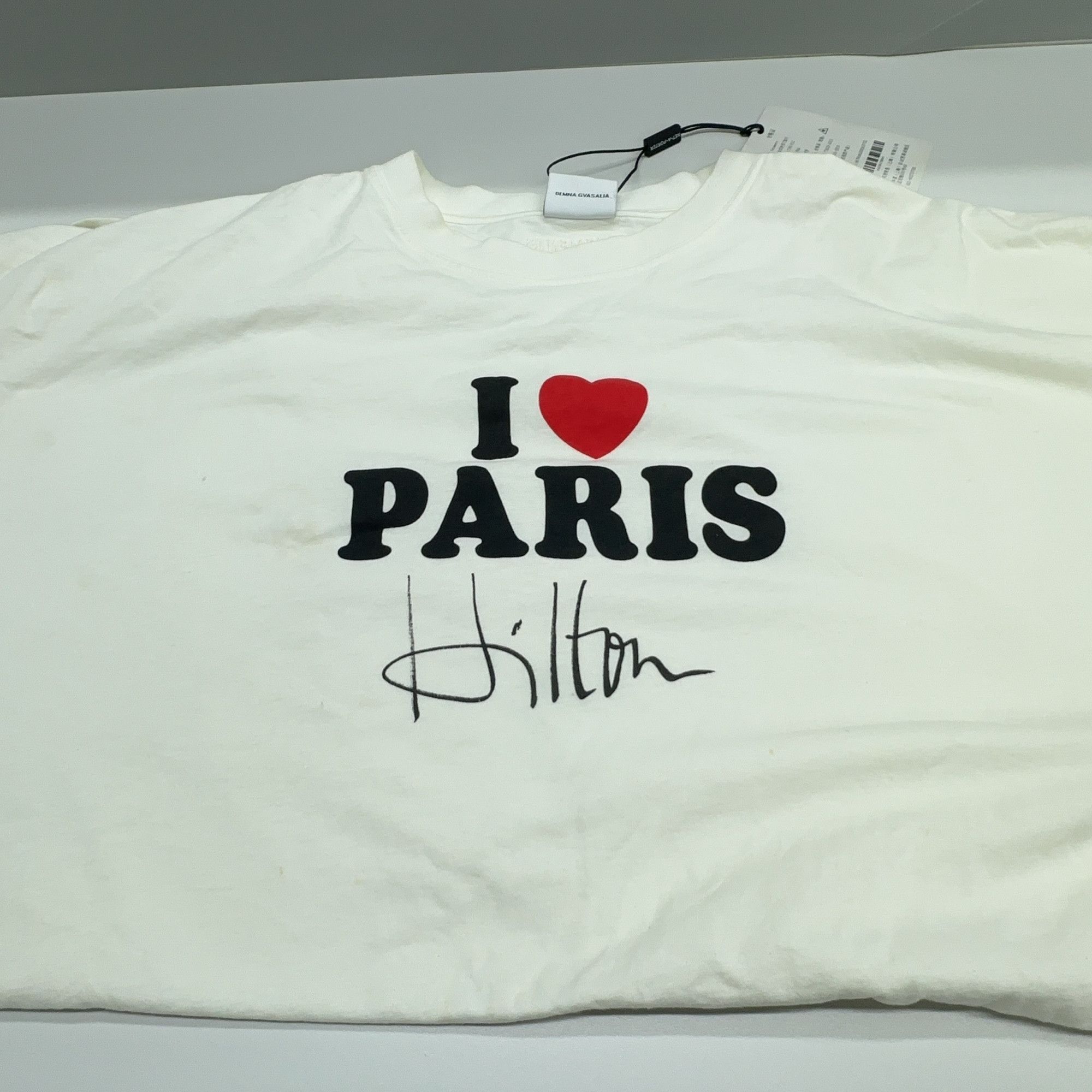 Vetements Vetements I Love Paris Hilton T-Shirt Size S Size US S / EU 44-46 / 1 - 8 Thumbnail