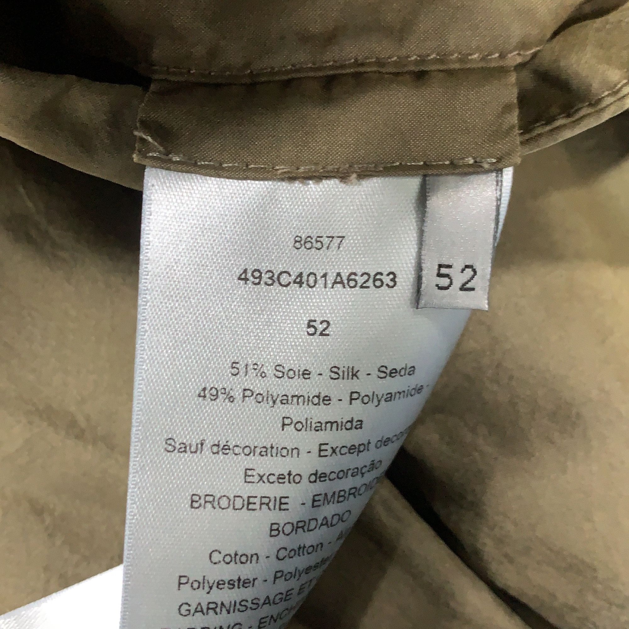 Dior Dior x Stone Island Logo Patch Bomber Jacket Size 52 Size US L / EU 52-54 / 3 - 2 Thumbnail