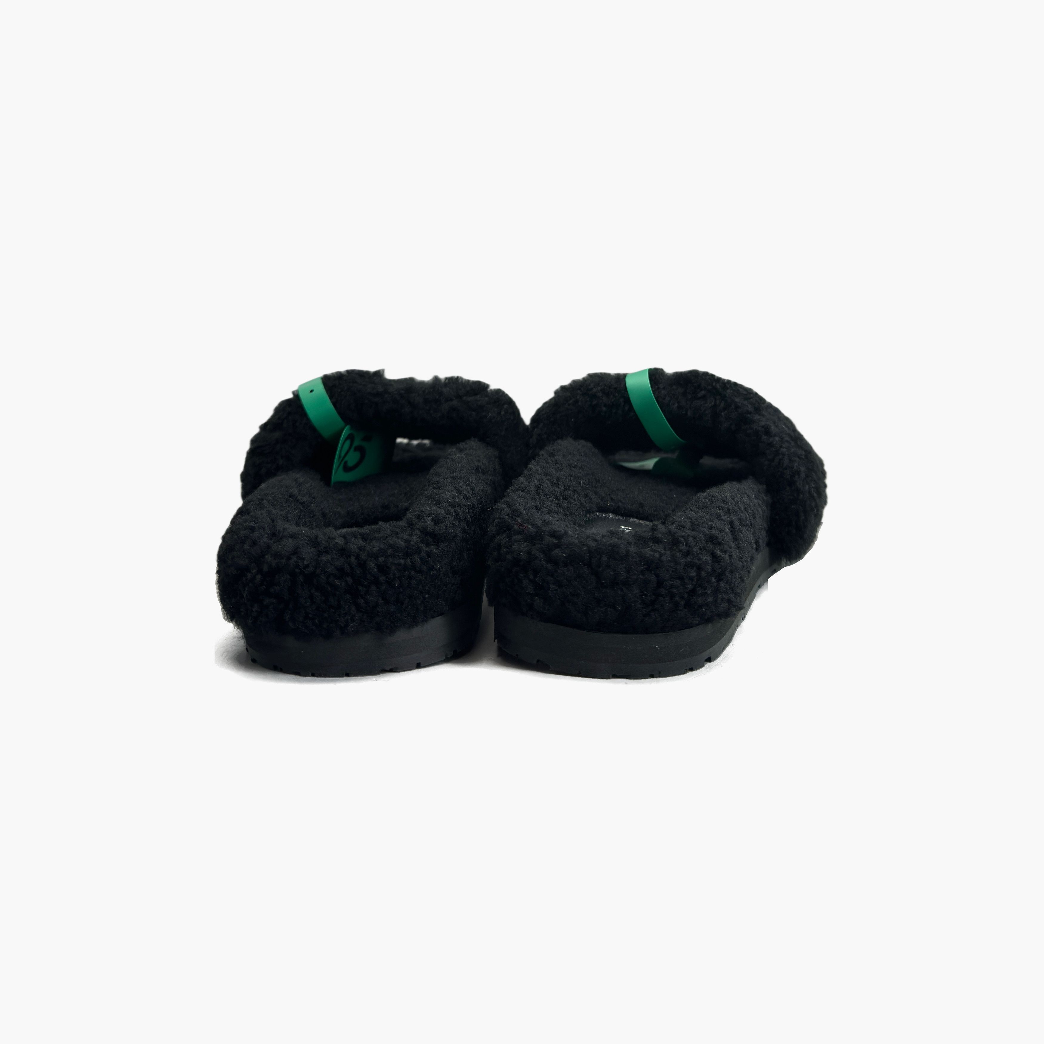 Amiri AMIRI Shearling Logo Slides Size 37 Size US 7 / IT 37 - 6 Thumbnail