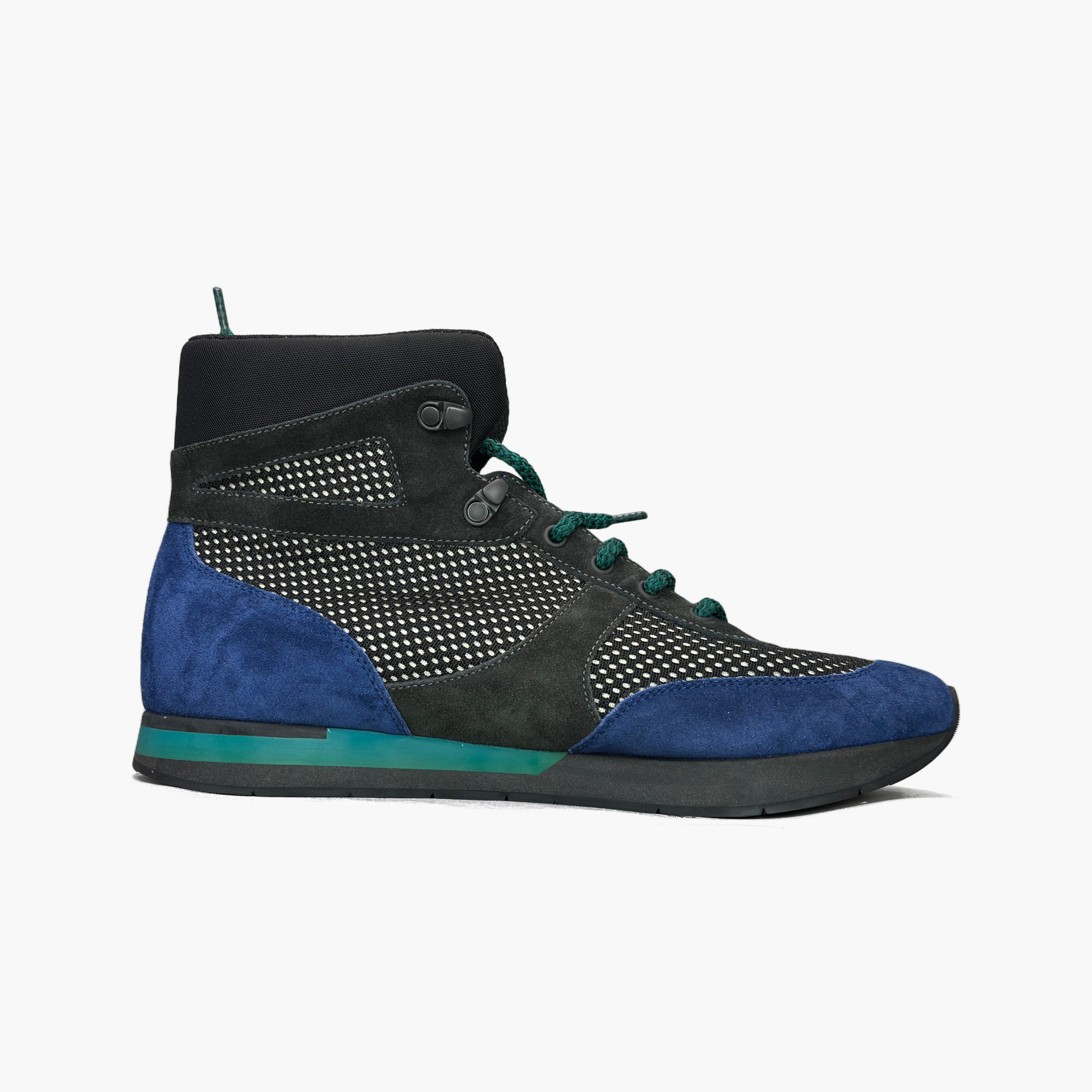 Bottega Veneta Bottega Veneta Vulcan Suede Hi-Top Sneakers Size 10 Size US 10 / EU 43 - 2 Thumbnail